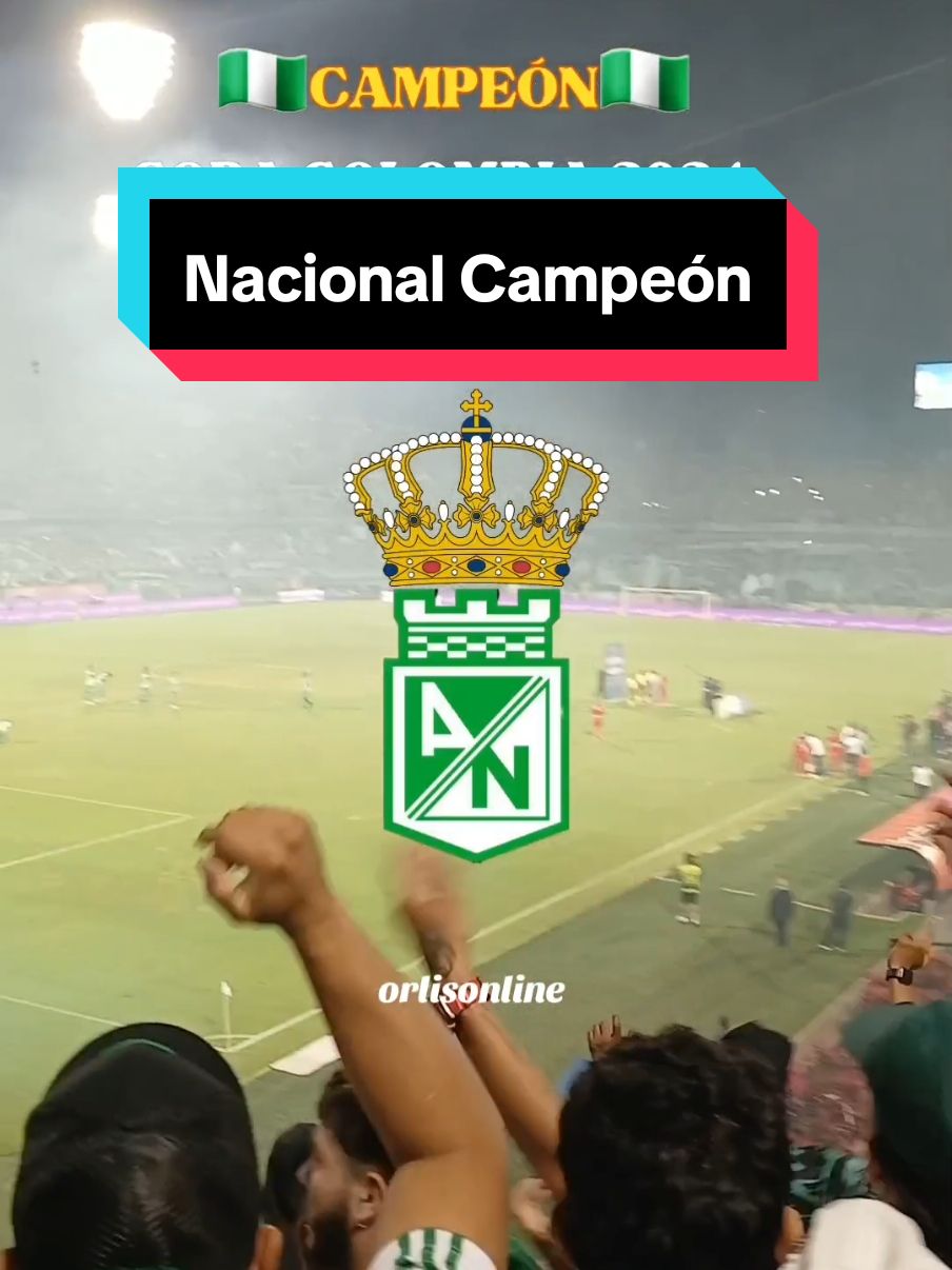 🇳🇬Atlético Nacional Campeón👑 🇨🇴Copa Colombia7️⃣🏆 💚Felicitaciones al Rey de Copas💚 Ahora vamos por la 1️⃣8️⃣👑 #AtleticoNacional #americadecali👹🇲🇨 #trending #trend #fypシ゚viralシ #creatorsearchinsights #copabetplay #foryouシ #orlisonline 