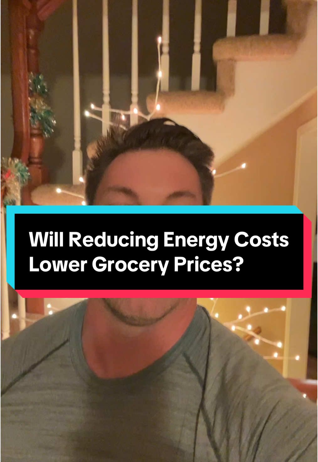 Will Lowering Energy prices bring cost of groceries down? #trump #democrat #republican 