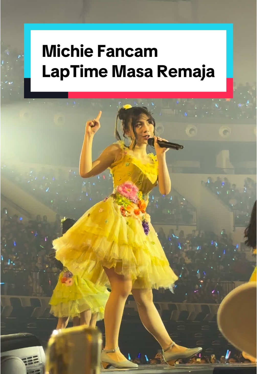 JKT48 - LapTime Masa Remaja (Michie Fancam) @michelle alexandra @MICHIBAN #SobatMichi #michiejkt48 #jkt48 #jkt48wonderland #sobatmichi 