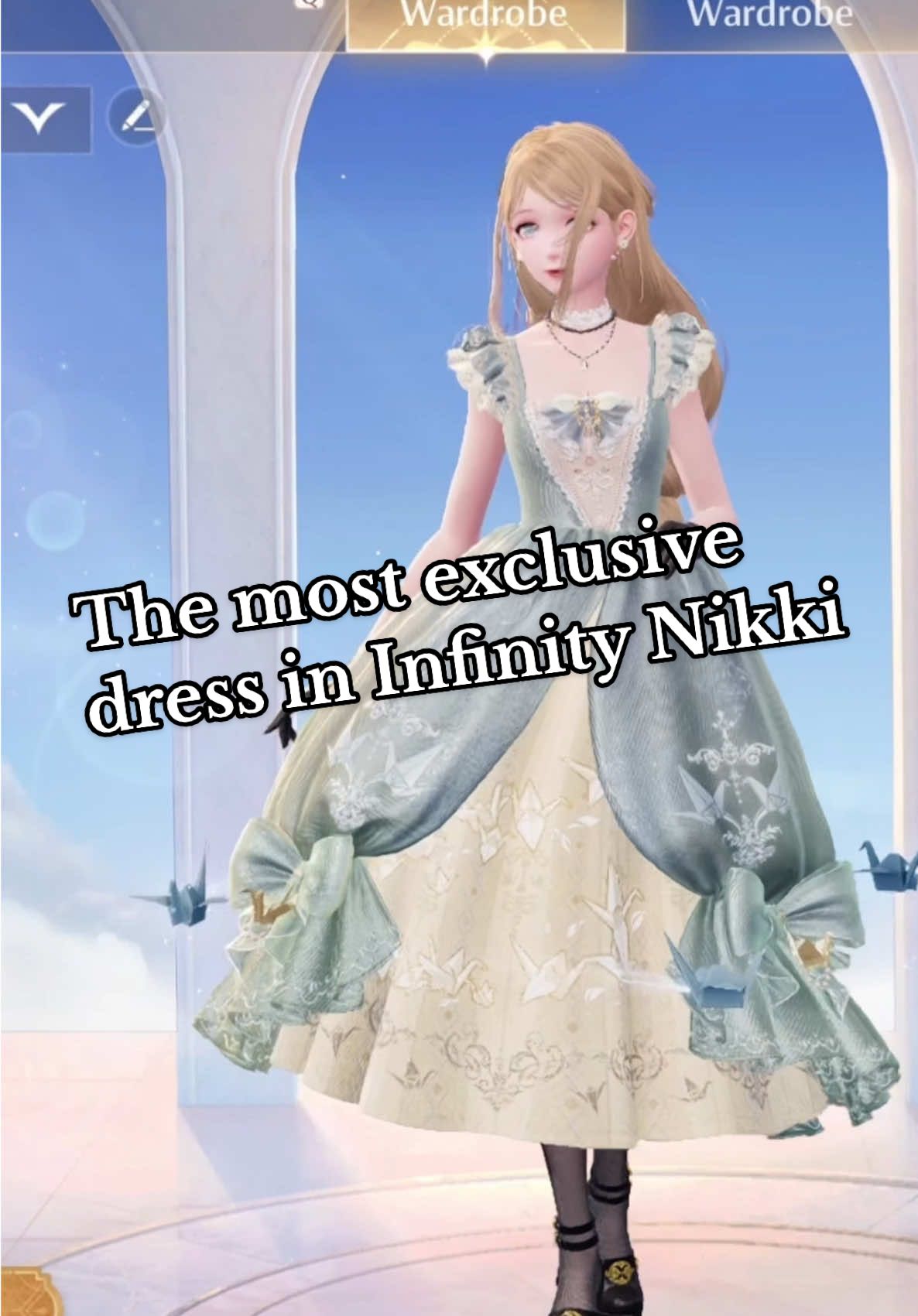 The most expensive gown in miraland 😩 (worth it) #infinitynikki 