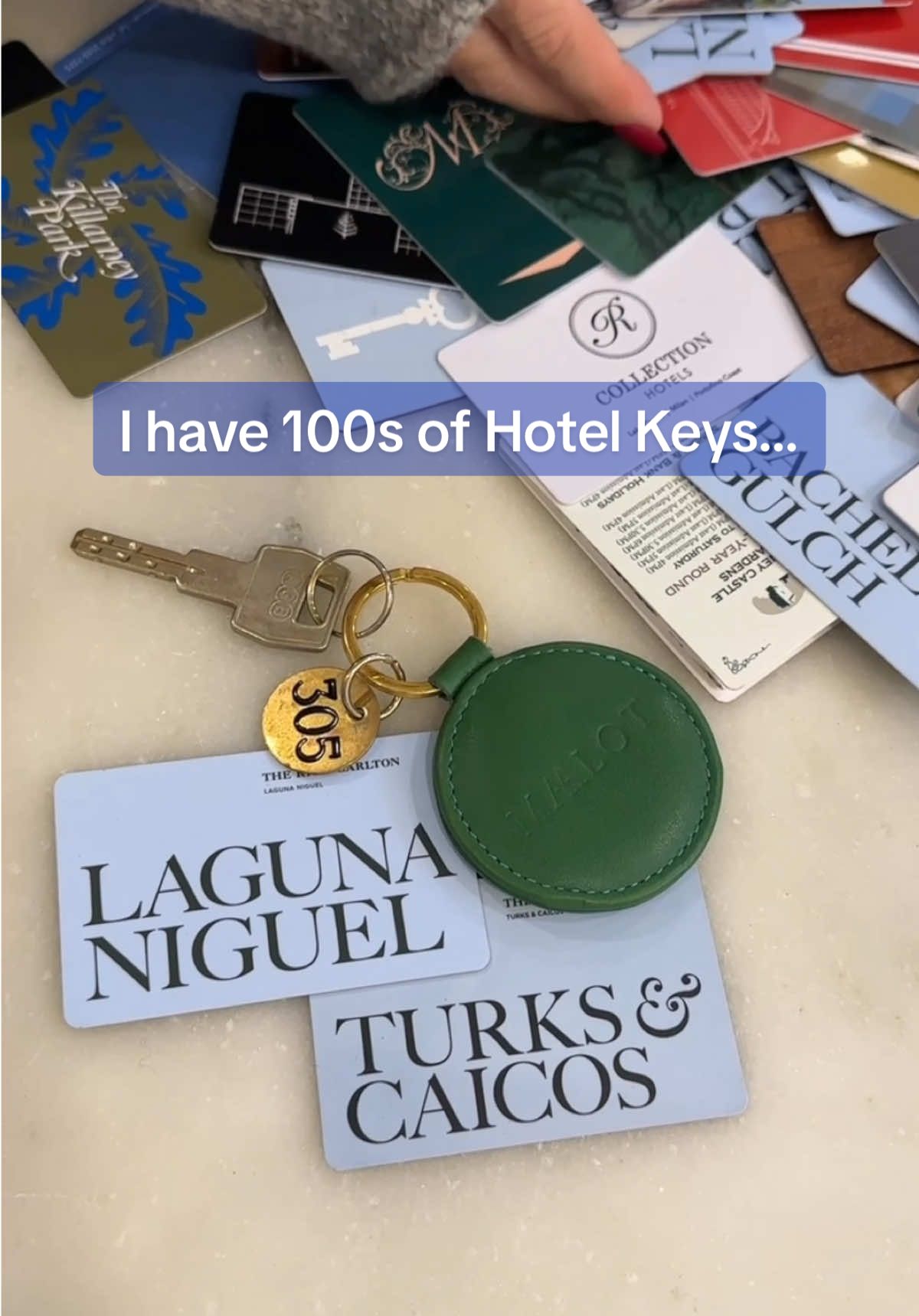 Spoiler alert The Ritz-Carlton is my absolute favorite hotel to stay at😂 #maryberry #travel #hotelkeycard #keycards #traveltok #luxuryhotel #ritzcarlton #fairmont #internationaltravel #luxuryresorts #luxurytravel 