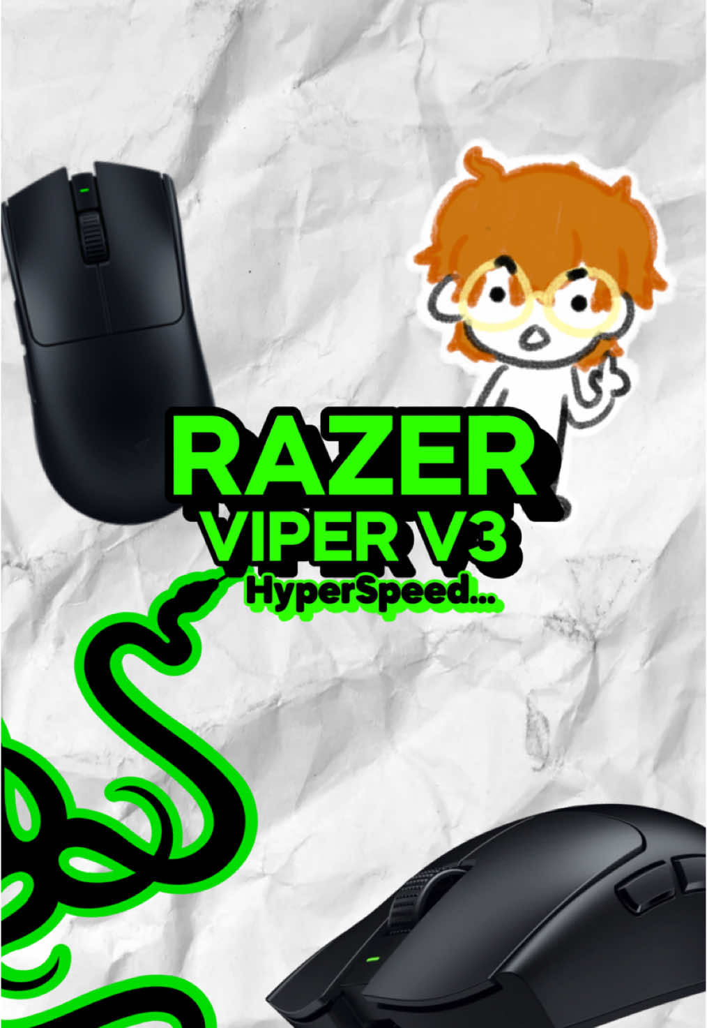 La Historia del Razer Viper V3 HyperSpeed | inspirado completamente en @Hernán Martínez #GamingOnTikTok #gaming #Razer 