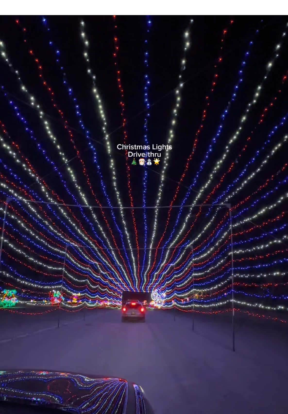 Christmas Lights Drive-Thru              🎄🎅🏻⛄️🌟 #christmaslights #christmas #drivethru #lightshow #lights #christmastime #texas #magiclights #tistheseason #christmas2024 #christmastiktok 