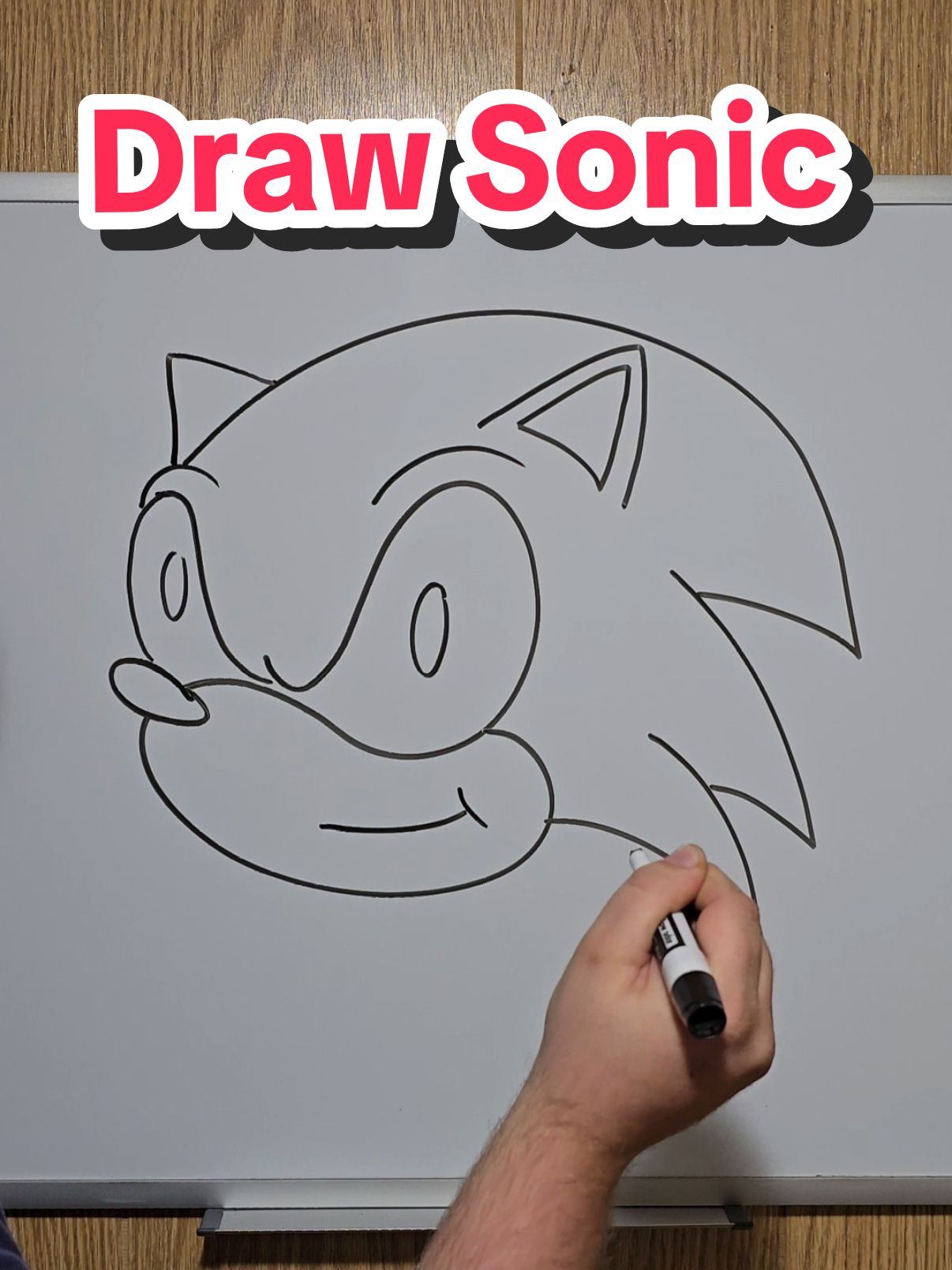 how to draw Sonic the hedgehog #sonicmovie3 #paramountpartner 