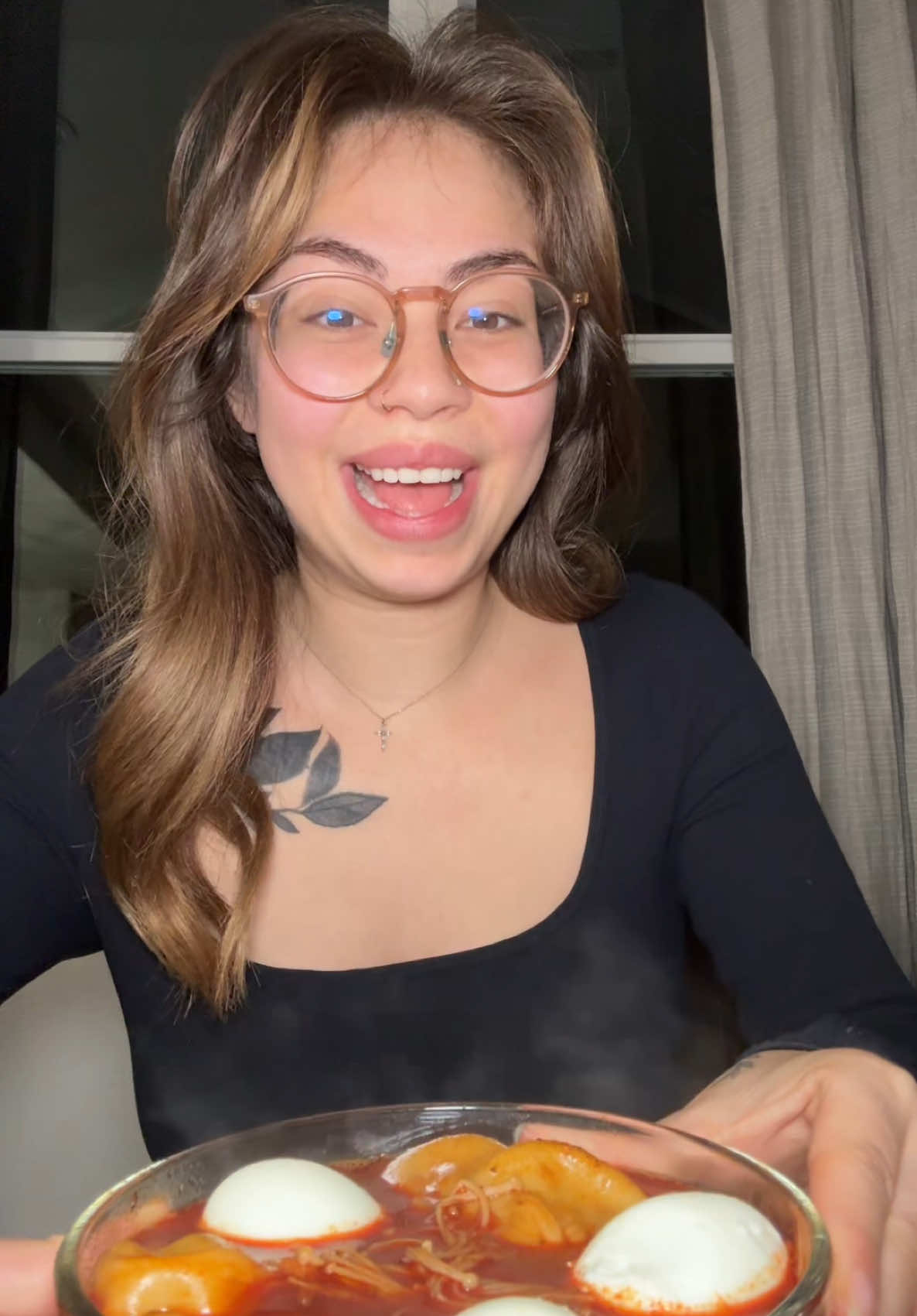 Enoki mushrooms, soup dumplings & boiled egg mukbang 😍  With a little bit of talk about the TikTok ban