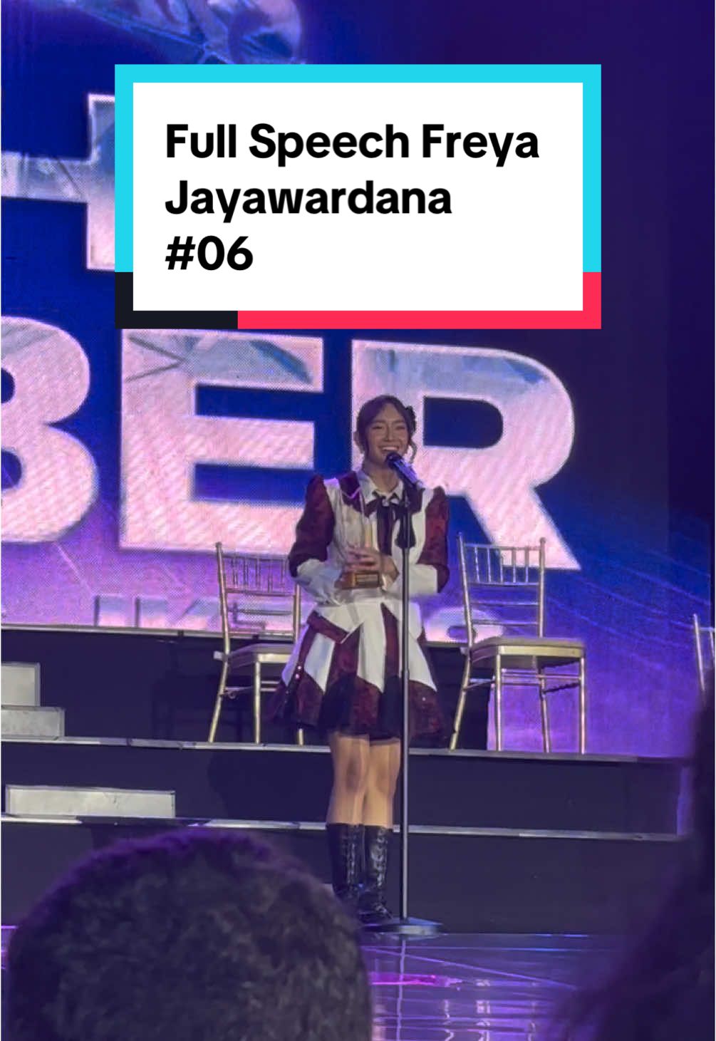 Full Speech Freya Jayawardana @freyajkt48 @FREYANATION #METAMORPH⏳🦋 #freyajkt48 #Metamorph  #一期一会  #ichi_go_ichi_e📜🖌 