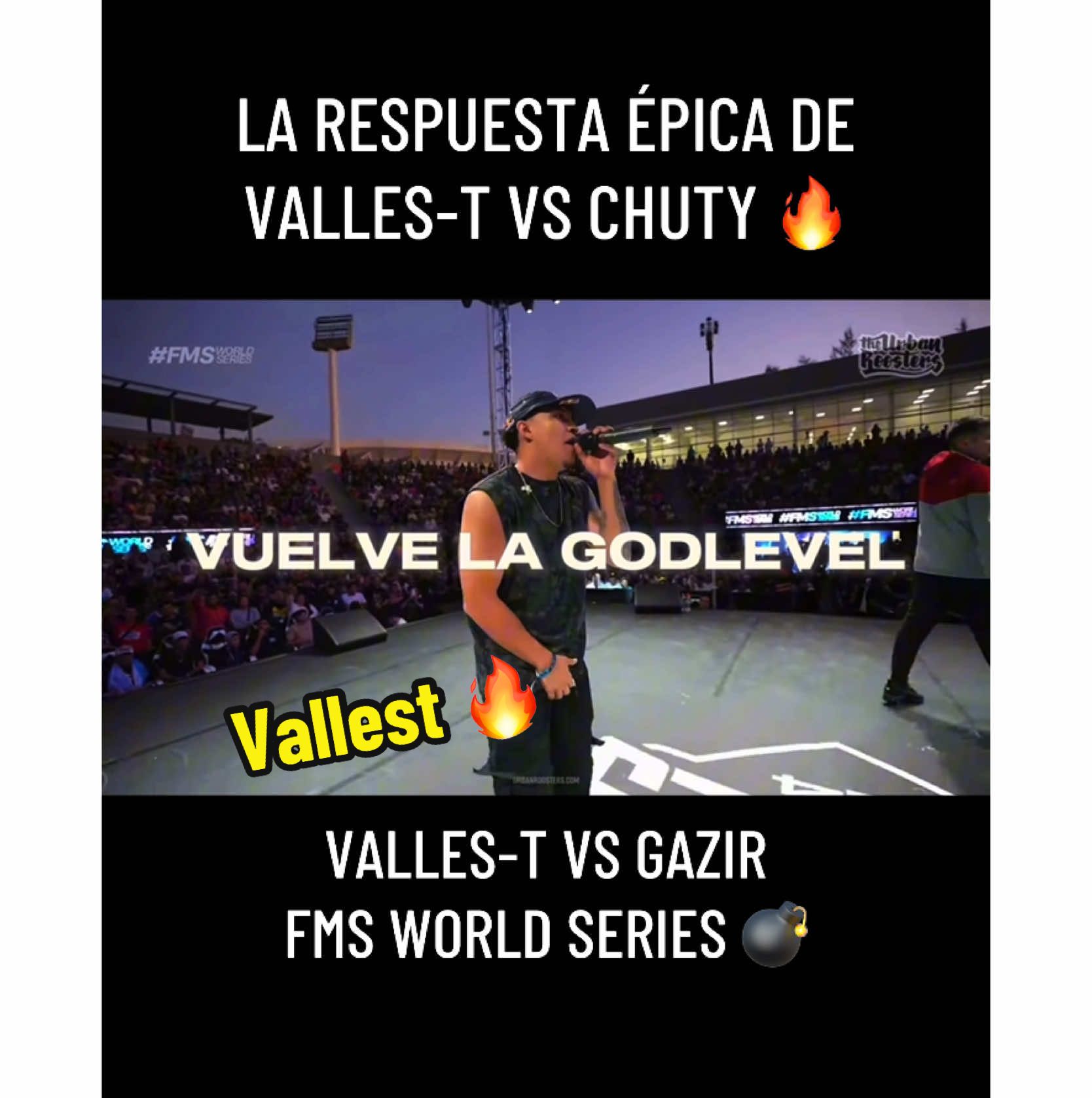 Respuesta Vallest vs Gazir 🔥 fms world series #fyp #viral #parati #gazir #vallest #vallest_rap #freestyle #freestyler #freestylerap #batallasderap #fms #superliga #fmsworldseries #sfreeedits 