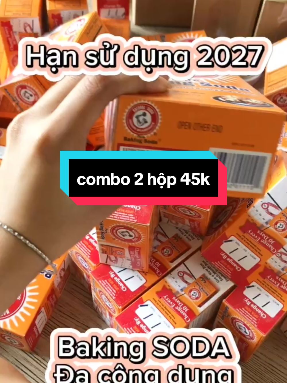 baking soda combo 2 hộp 45k nhập khẩu usa #bakingsoda #xuhuongtiktok #monglenxuhuong1lần🙆 #monglenxuhuong #baking #thinhhanh #trendingtiktok 