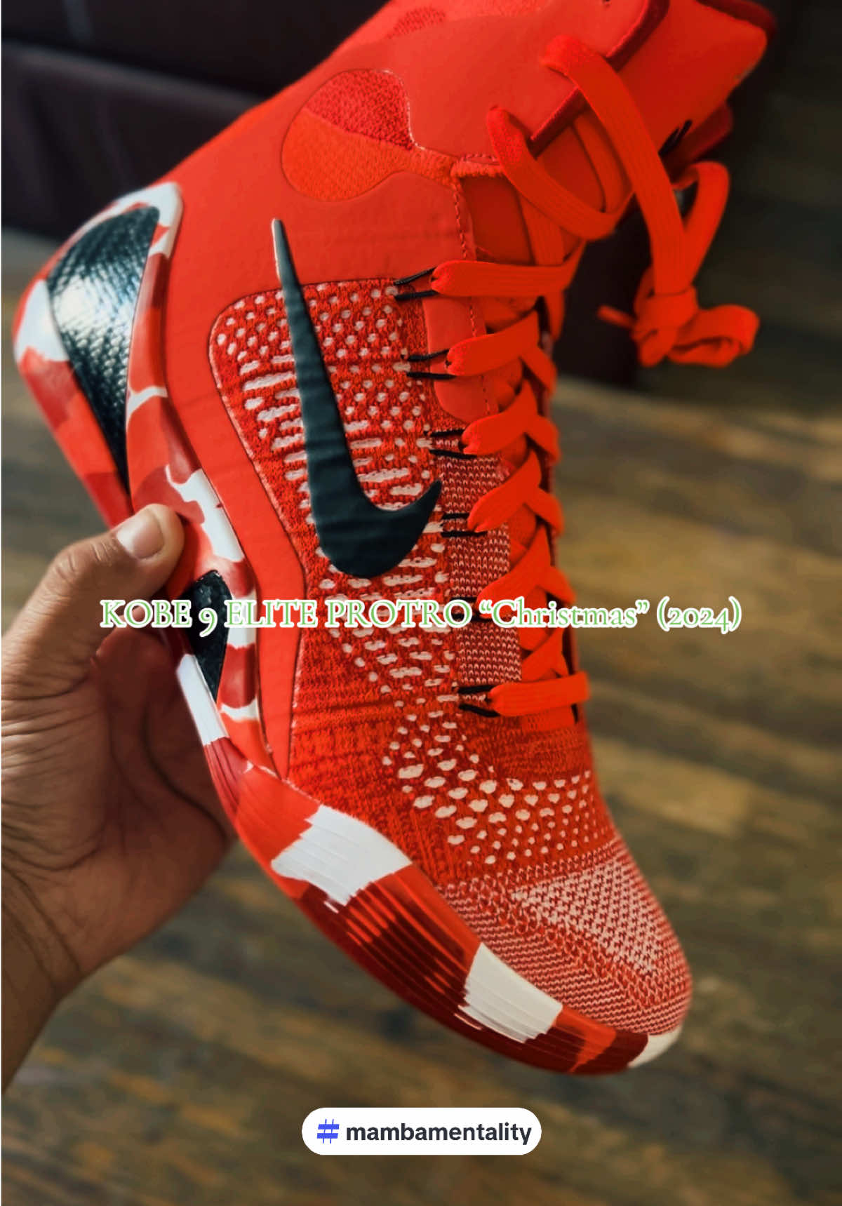 KOBE 9 ELITE PROTRO “Christmas” (2024) …. FINALLY IN MY KOBE collection/rotation ✨💯☑️…. #kobebryant #nike #nikebasketball #sneakers #youtube #reels #tiktok #instagram #passion #keepgoing #mambamentality … @YouTube @Nike 