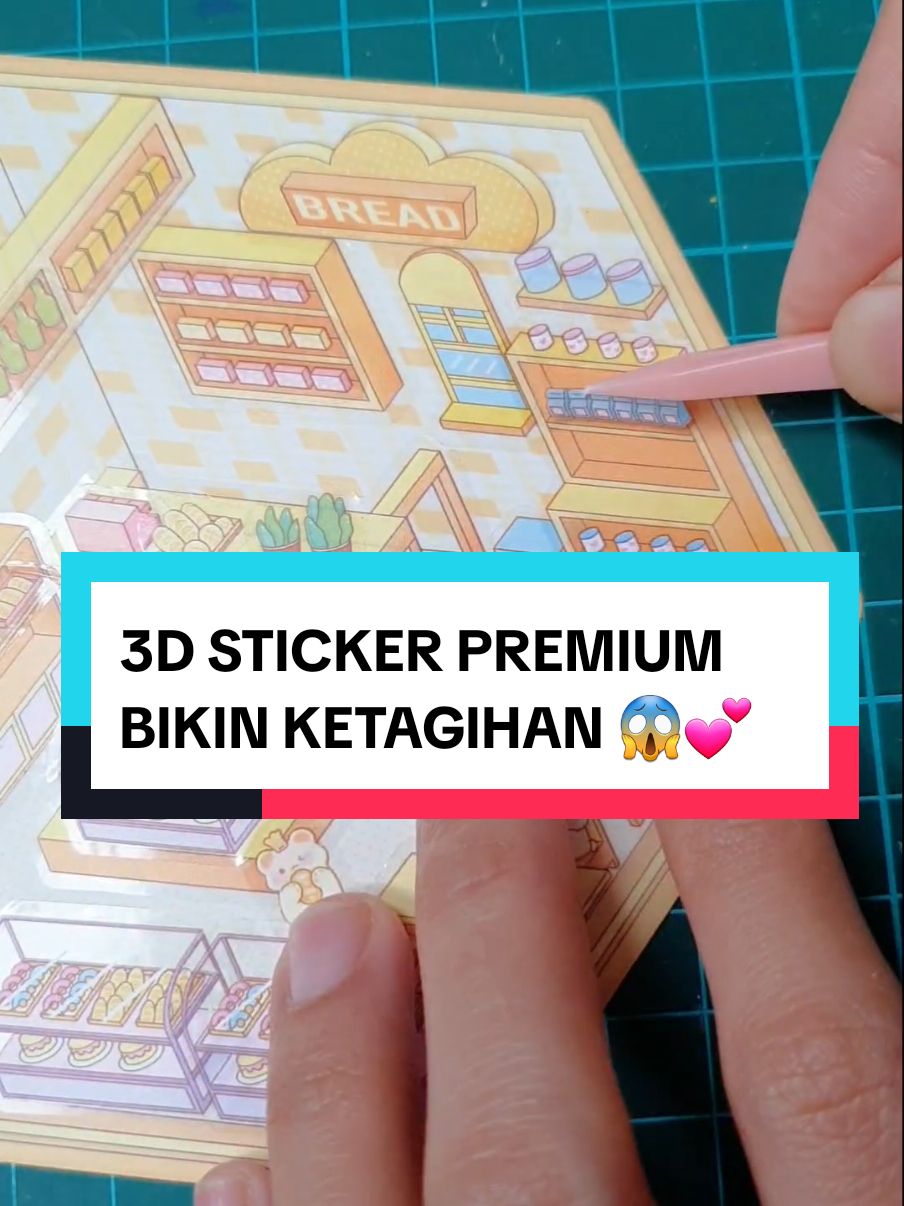 Gemes banget pengen beli yg versi lain 🤭 mumpung murmer, kualitas premium juga ga gampang robek 💕 @hightune  #hightune #3dsticker #stikerpremium #mainananak #cutestuff #cutesticker #mainanviral #cuantanpabatas 