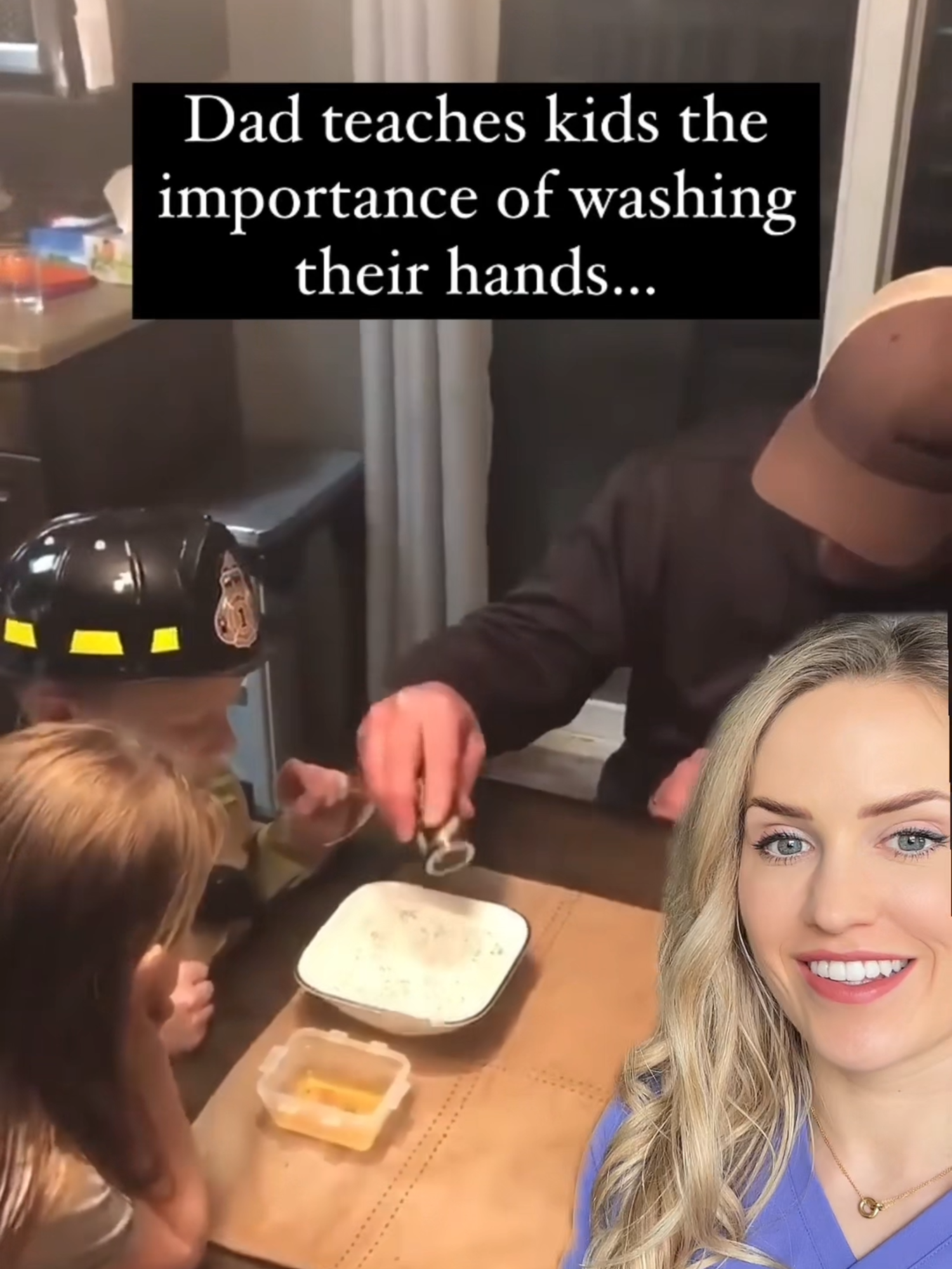 This is a great example of the importance of hand washing! #handwash #cleanlife #germs #health #parenting