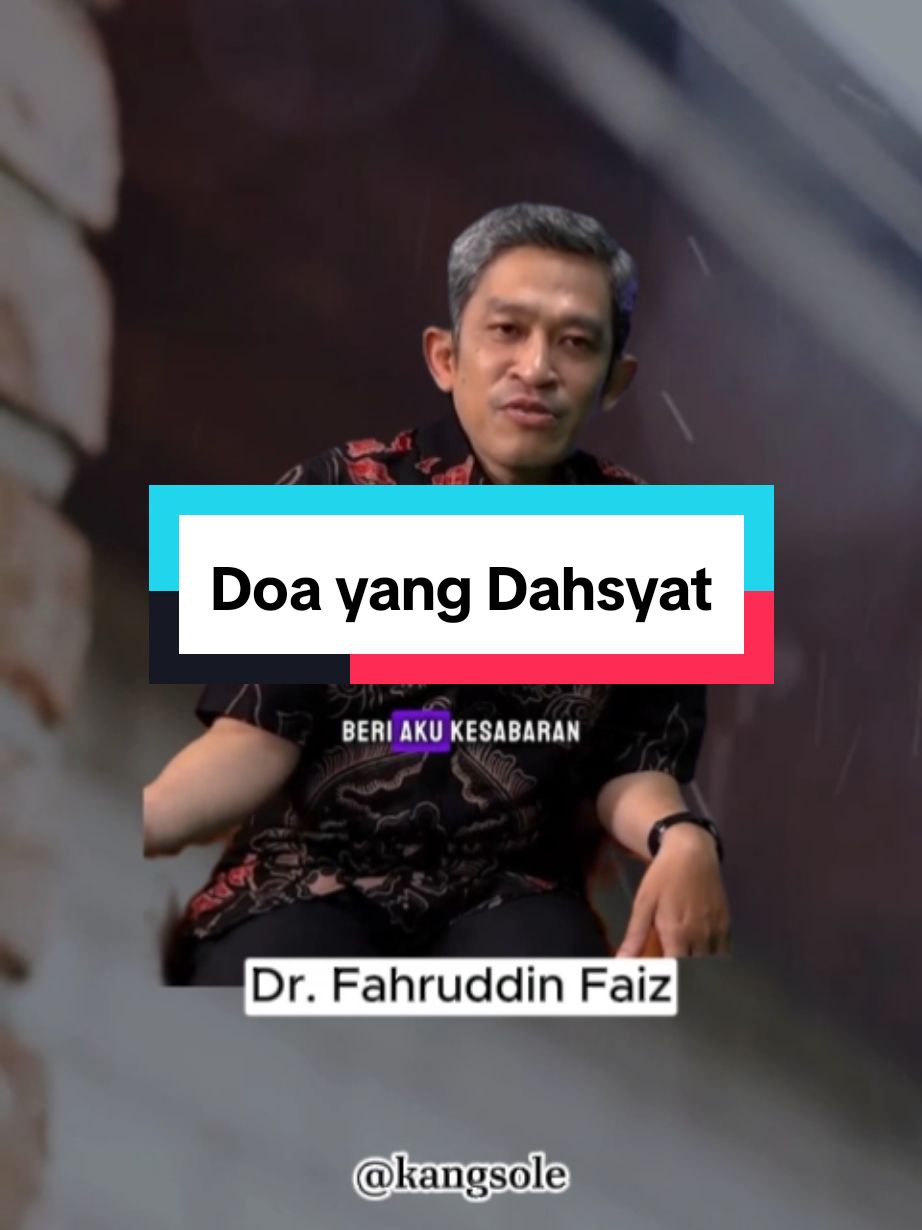 Doa yang Dahsyat. . . . #fahruddinfaiz #quote #doa #tentanghidup 