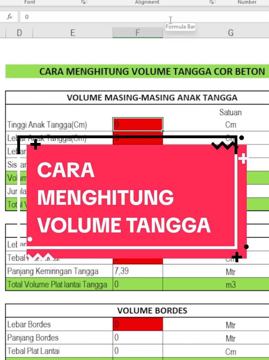 CARA MENGHITUNG VOLUME TANGGA #architecture #architect #3d #sketchup #tangga #arsitektur #bangunan #building #rumah #arsitek 