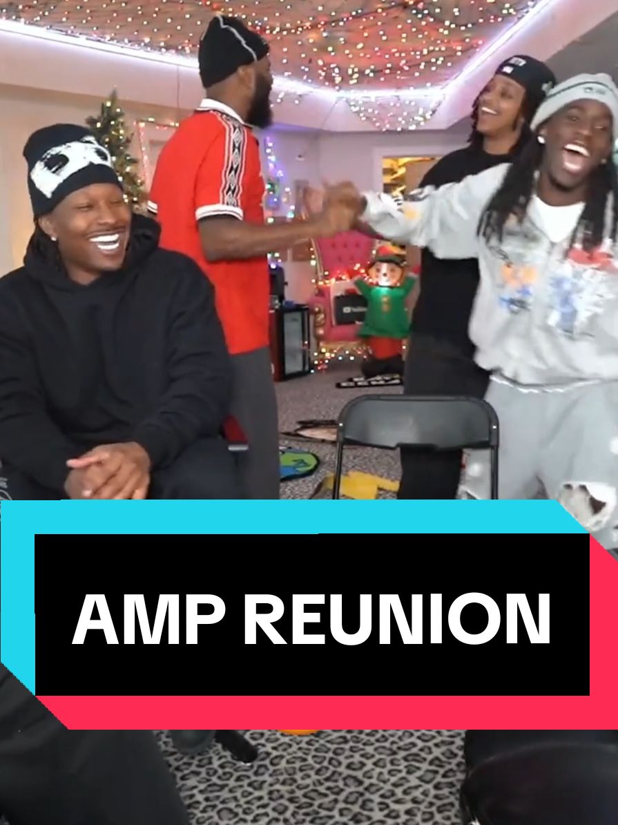 AMP is back 😎 @Kai Cenat @Fanum @Duke Dennis @Agent @CHRISNXTDOORIAN #bossmandlow #amp #reunion #friends #kaicenat #livestream #live #clip #mafiathon2 #fyp #reels 