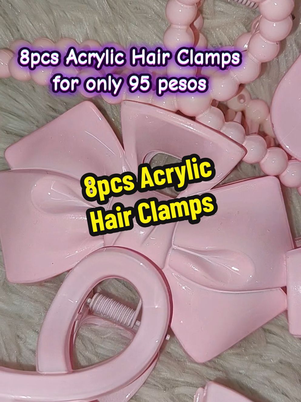 8pcs Acrylic Hair Clamps #hairclamp #hairclip #hairaccessories #tiktokfinds #tiktokfindsph #fypp #fyp #fypシ゚viral #foryou #fypage #fyforyou #fyppppppppppppppppppppppp 