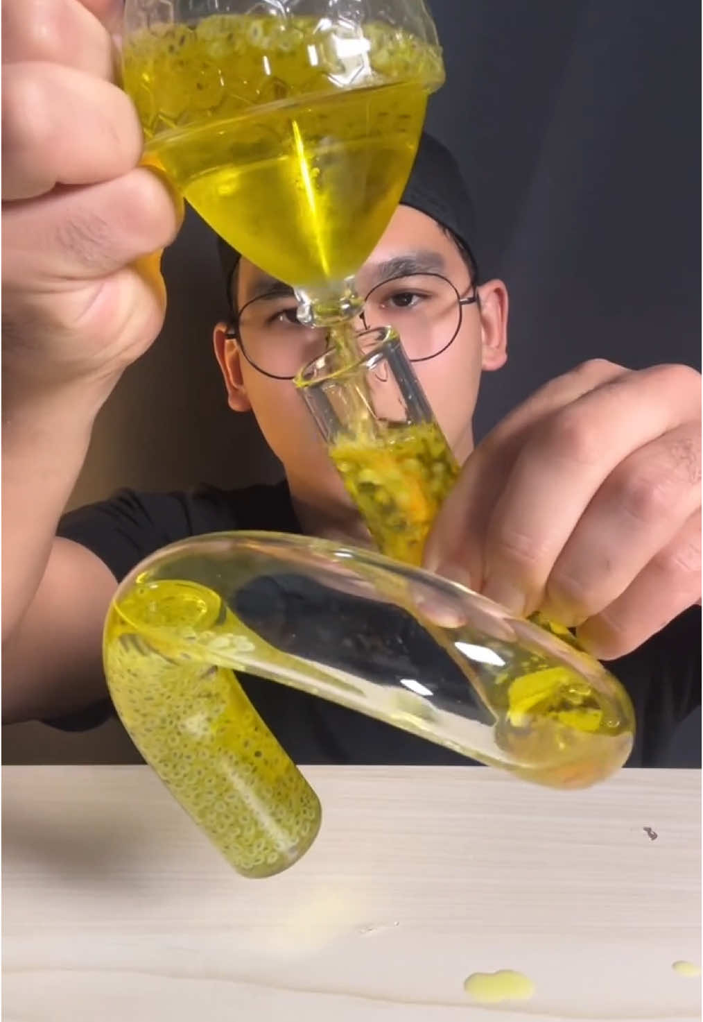 ASMR ice SLEEP YELLOW WATER DRINK MUKBANG🧊🍼 #asmr #ice #cooking #food #eating #sounds #new #realsounds #drink #mukbang 