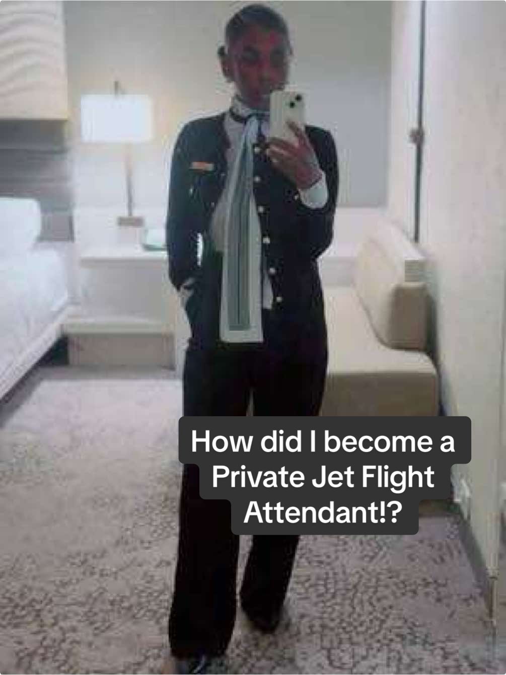 This is how I started my journey & became a private jet flight attendant.. 🛩️✨  #cabinattendant #flightattendant #jetlife #contractor #cabincrewlife #flywithme #privatejet #loveithere #training #aviationlovers 