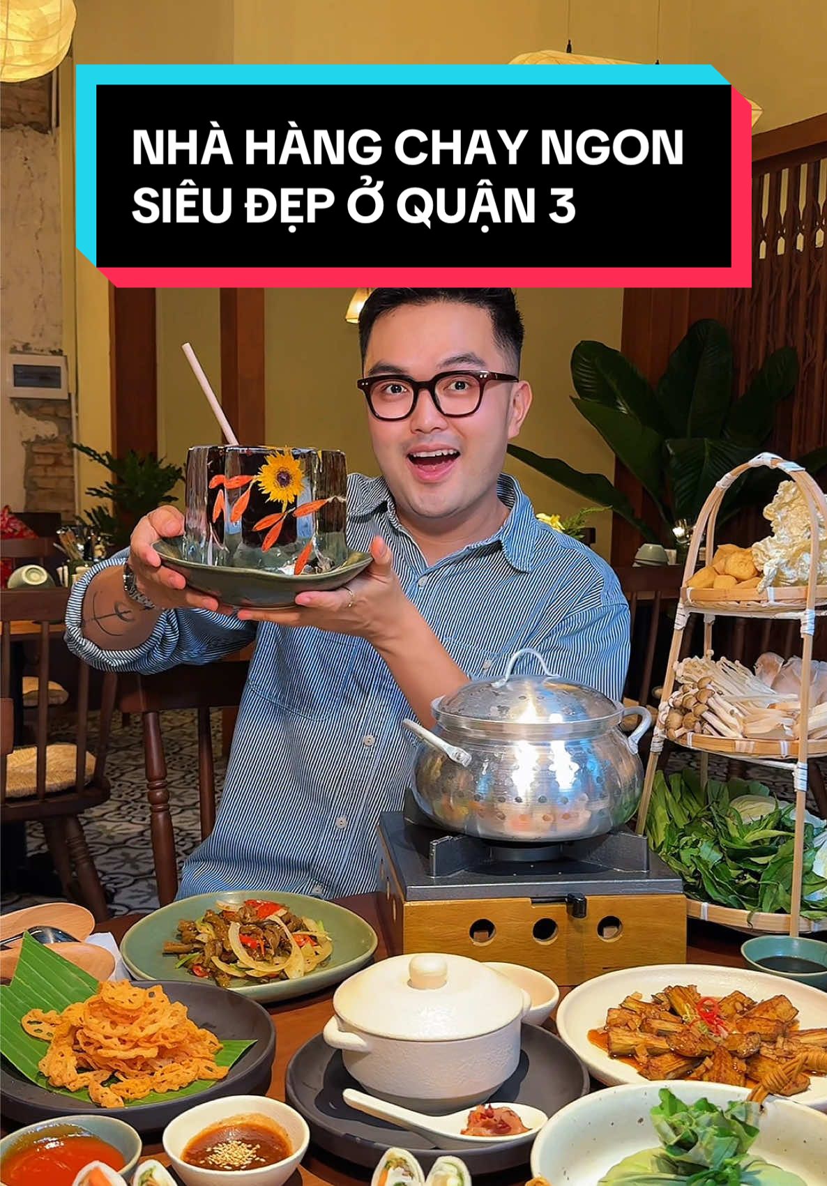 Nhà hàng chay ăn ngon và siêu đẹp mới mở ở quận 3 Sài Gòn !  #tuilasapne #ancungtiktok #LearnOnTikTok #vtmgr #reviewanngon #saigon 