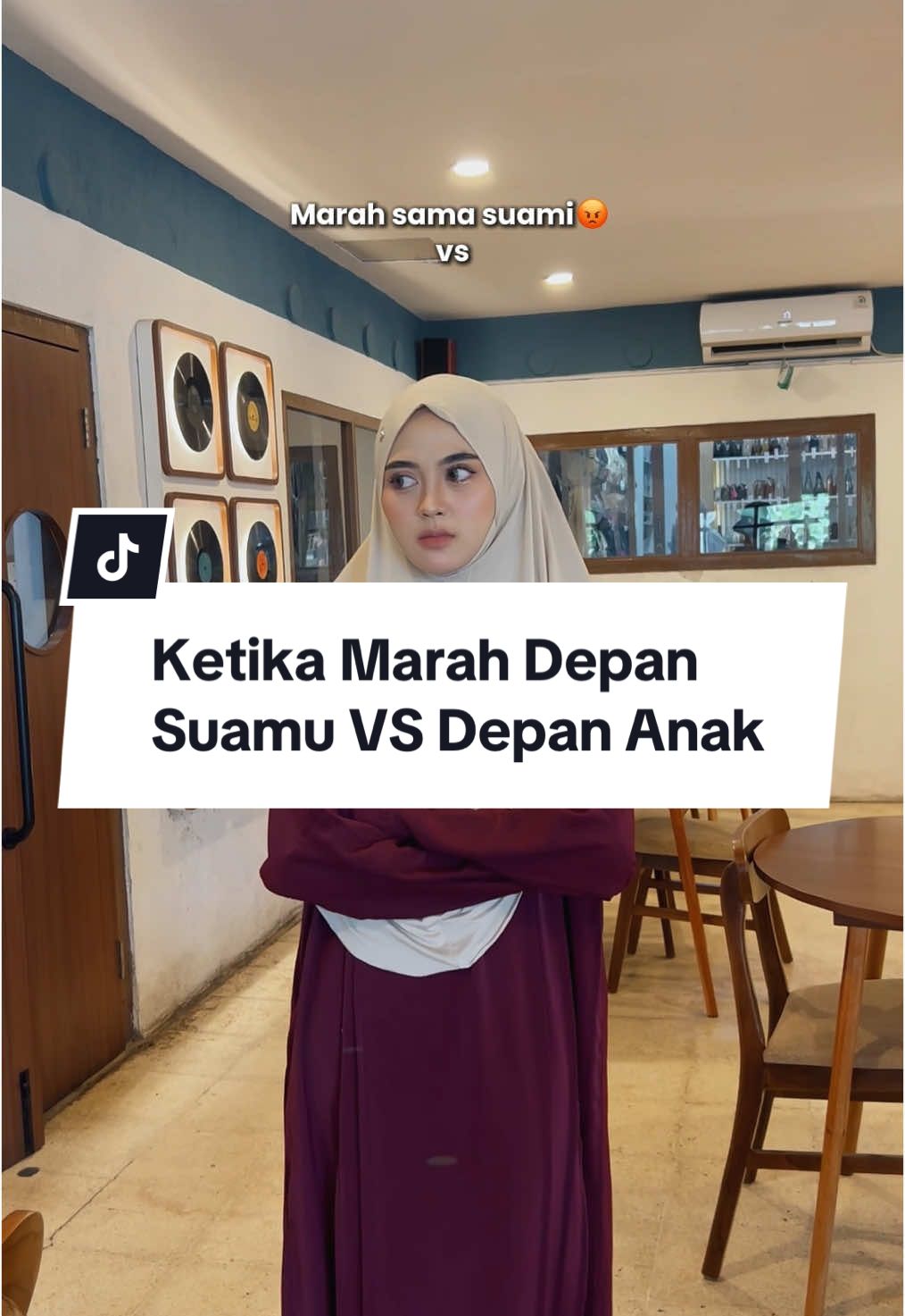 Marah depan suami VS Depan anak 🫣 Harus tetap kiyowo yaa bund 😅 #pov #amilyhijab #ibuibu #iburumahtangga 