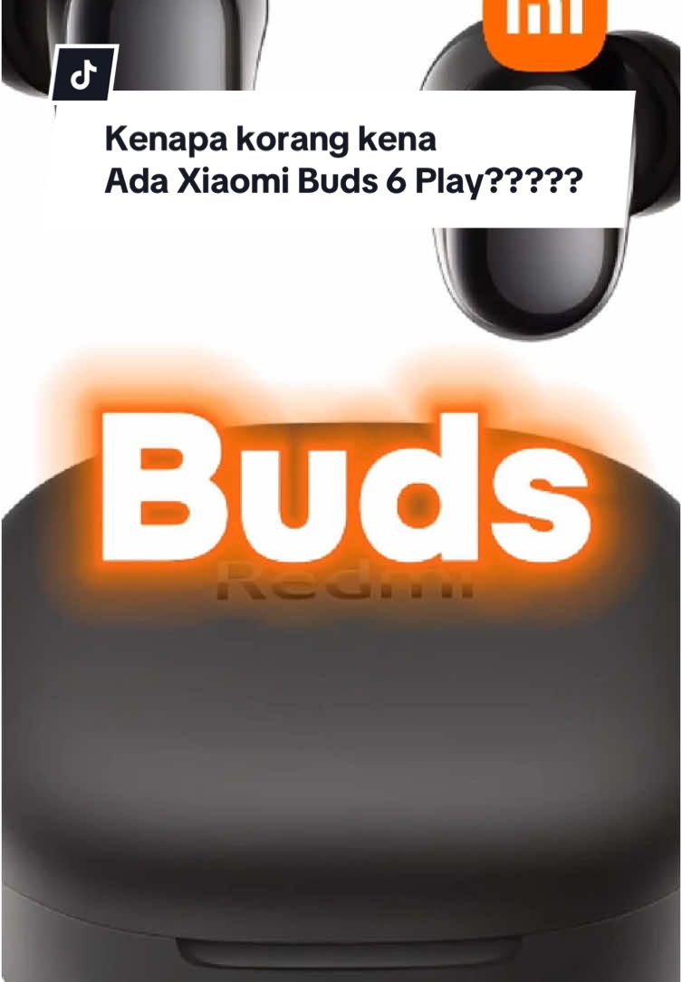 Guys ‼️‼️‼️Ini ialah Redmi Buds 6 Play 😉😉Kalau korang nak tahu lebih lanjut JOM MASUK LIVE KITA SEKARANG😉 #fyp #fypツ #racuntiktok #racuntiktokshop#xiaomi #xiaomimalaysia #tiktokshopmurah #viral #tiktokviral #redmibuds6play #foryoupage