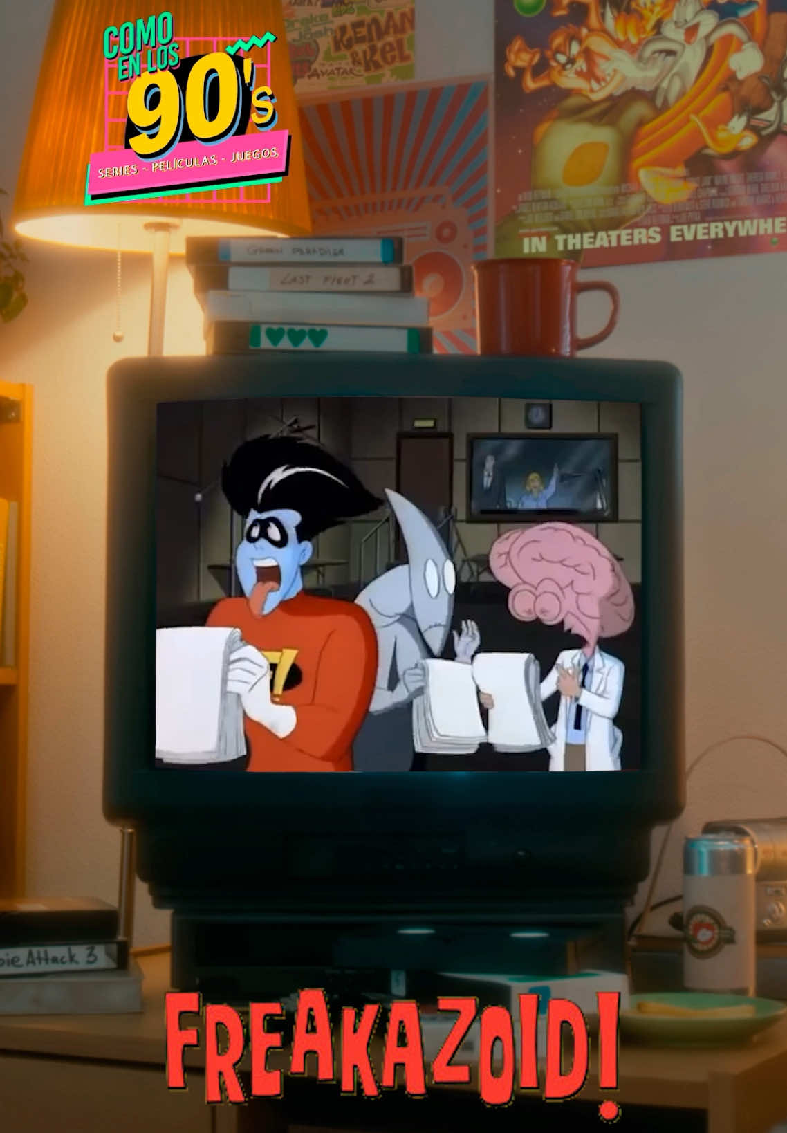 Quien recuerda a #freakazoid #fenomenoide #wb ??