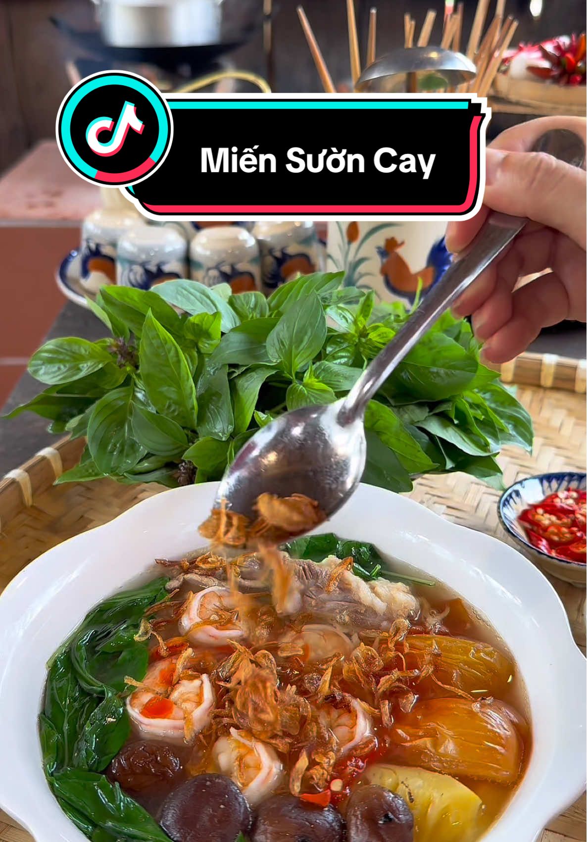 Miến Sườn Cay Hương mời Cả Nhà nha#AnCungTikTok #xuhuong #HuongMienTay #thachthuyhuong #nauan #LearnOnTikTok #monngonmoingay #miensuoncay