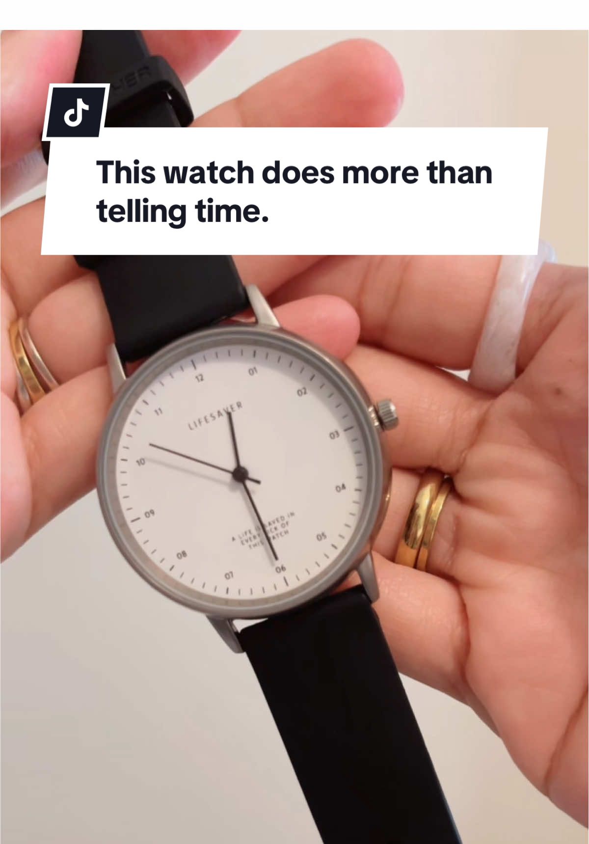 Life saver watch. Support cancer patient with every purchase. Aesthetic / minimalist watch #watch #support #time #cancer #fighter #Love #hope #faith #outfit #outfitideas #aesthetic #minimalist #accessories #makeadifference #livesaverwatch 