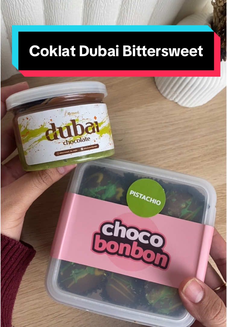 Cobain coklat dubai bittersweet☺️ #coklat #coklatviral #coklatdubai #bittersweet #coklatdubaibittersweet #chocobonbon #dubaipistachio #dubaipistachiochocolate 