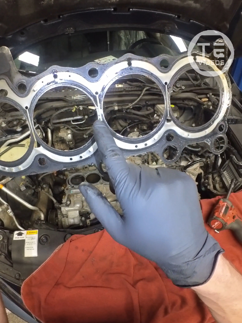 2016 Honda Civic 1.5L Head Gasket Inspection FYB 🔍👀👌 #timingchaintim #honda #civic #2016 #headgasket #pov #fyb #linkinbio