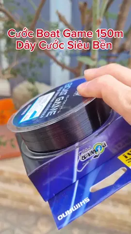 Cước Câu Shimano Boat Boat Game 150m  Dây Cước Siêu Bền Ít Xoắn  #giápfishing #xuhuong #xuhuongtiktok #câucá #câucagiaitri #câucatựnhiên #cước #cướccâucá #cước150m 