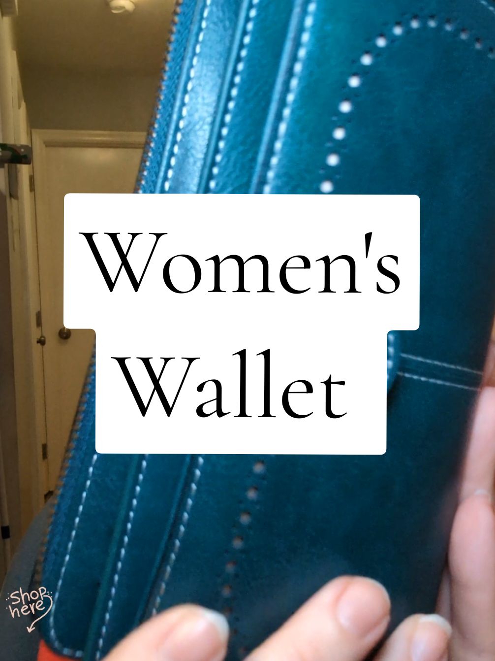 It's RFID blocking too! #wallet #wallets #womenswallet #womenswallets #walletsforwomen #giftsforher 