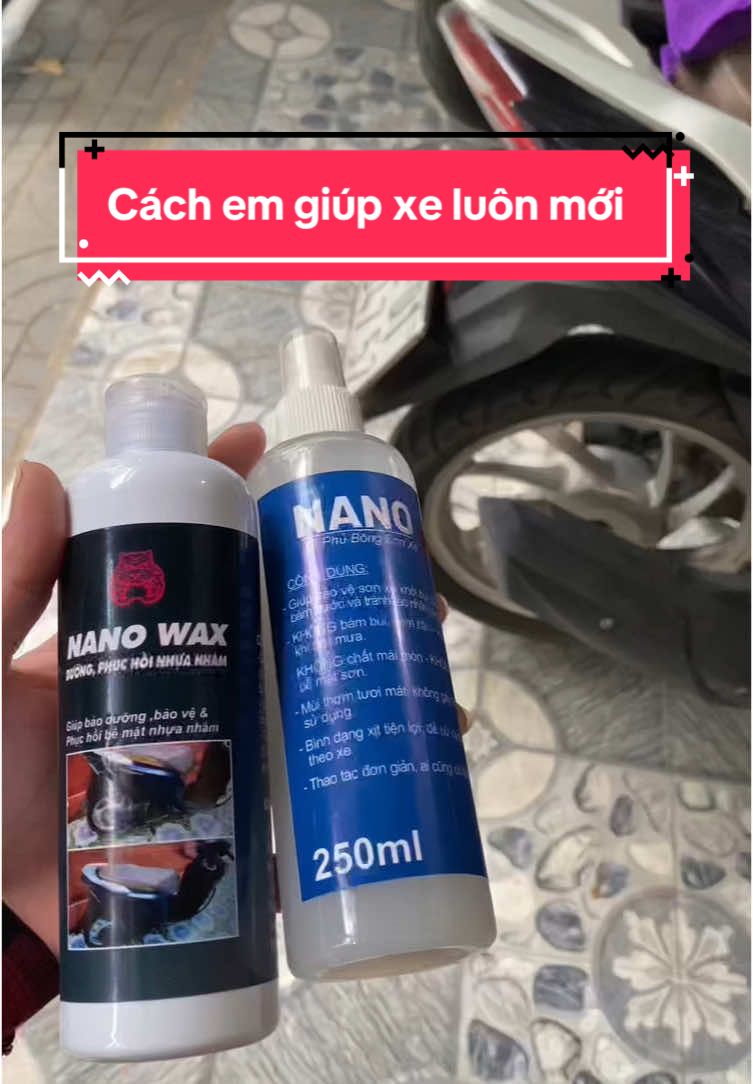 Thời buổi khó khăn 😂tự làm mới xe tự chăm xe lun nha ACE . Xe mới hay ko do mình nữa nha ACE🥰#chamsocxetainha #TuanChamXe 