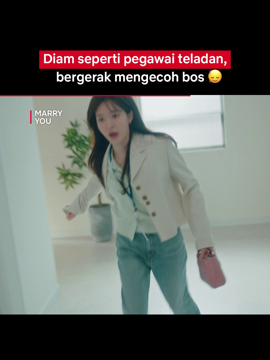 The riil bestie di kantor 👍 #Netflix #MarryYou #JoSoomin #Drakor