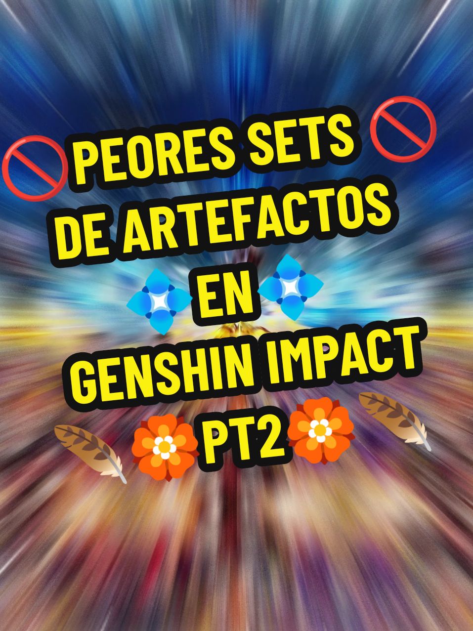 TOP 3 peores 🏵️🪶 Artefactos 🪶🏵️ en 💠 Genshin Impact 💠. Tres peores 🚫 🪶🏵️ artefactos 🏵️🪶 que no deberías farmear cuando juegues 💠Genshin Impact 💠. . . . . . .Eu bandiña 🤙 continuando con esta serie de vídeos, te vengo a ablar de otros artefactos en 💠 Genshin Impact 💠 que no valen la penas farmear y gastar tu resina en ellos. @HoYoCREATORS @原神（Genshin）公式  #hoyocreators #genshinimpact33 #genshin #hoyoversegenshinimpact #genshin #genshinguide #genshintips #hoyolab #genshintok #natlangenshinimpact 