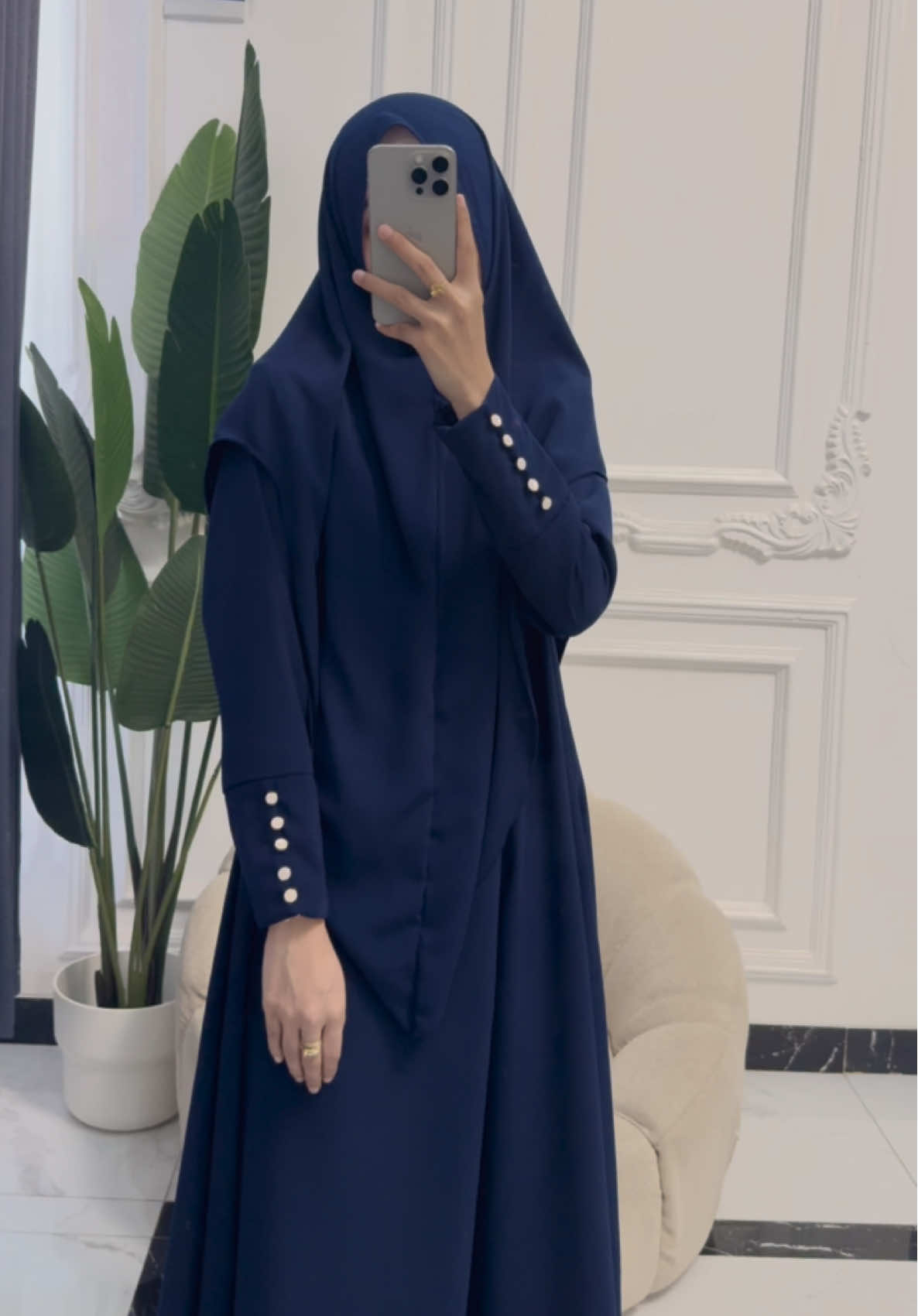 New Colour Fatimah Navy 🦋