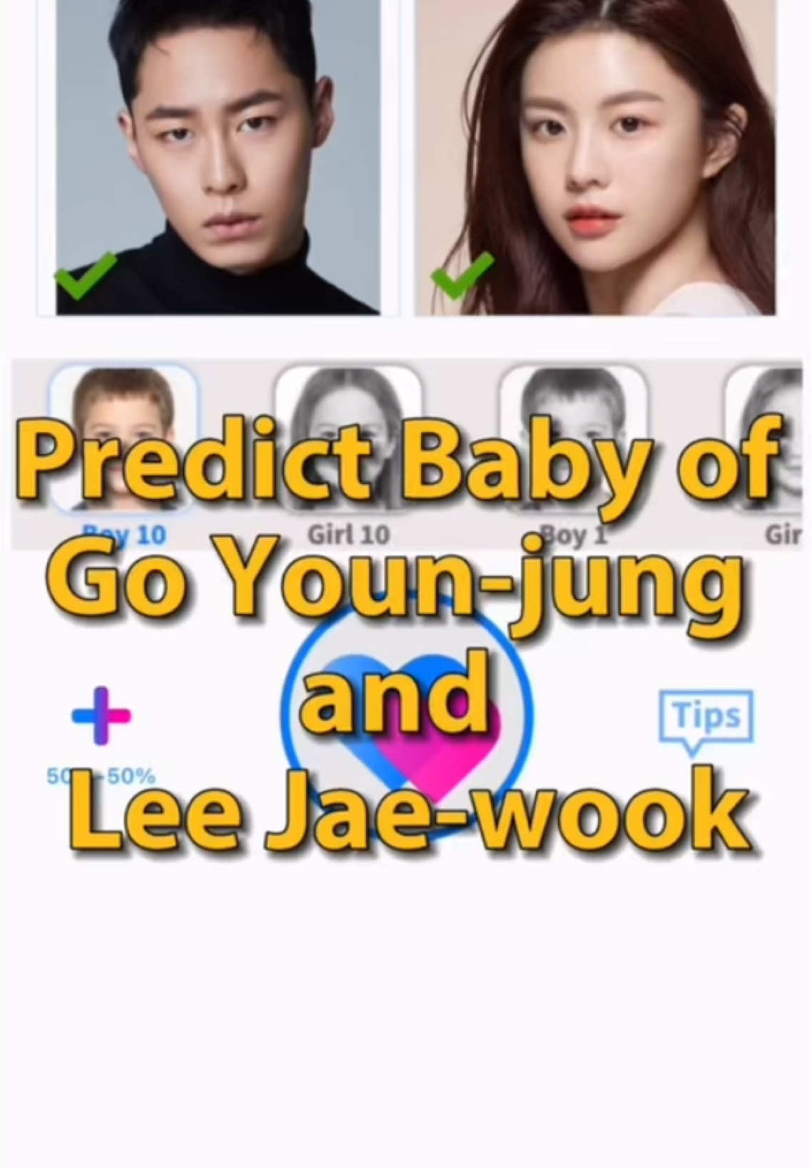 Predict Baby of Go Youn-jung and Lee Jae-wook #alchemyofsouls #goyounjung #leejaewook #babygenerator #babyboy #babygirl #babyface #babymaker #ai #futurebaby #cute #baby #cutebaby #mybaby #couple #고윤정 #이재욱 #alchemyofsoulsseason2 #alchemyofsoulskdrama #alchemyofsouls2 #alchemyofsoulslightandshadow #환혼 