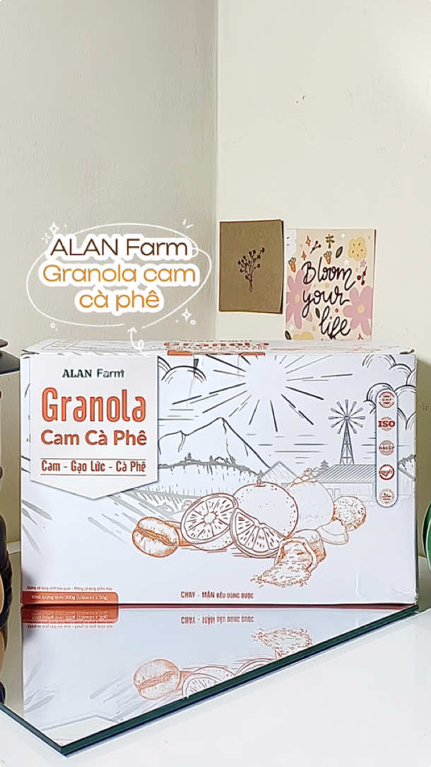 Healthy khum khó, có ALAN Farm lo 🫶🏻✨ #alanfarm #granola #healthy #yummy #food #viral #fyp 