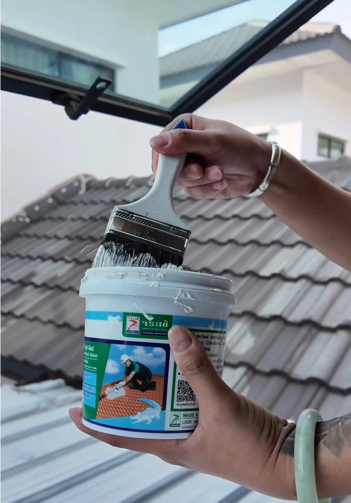 จบทุกปัญหารอยรั่ว #กันซึม #ซ่อมหลังคา #ซ่อมดาดฟา #Jorakay #RoofRepair #Waterproofing