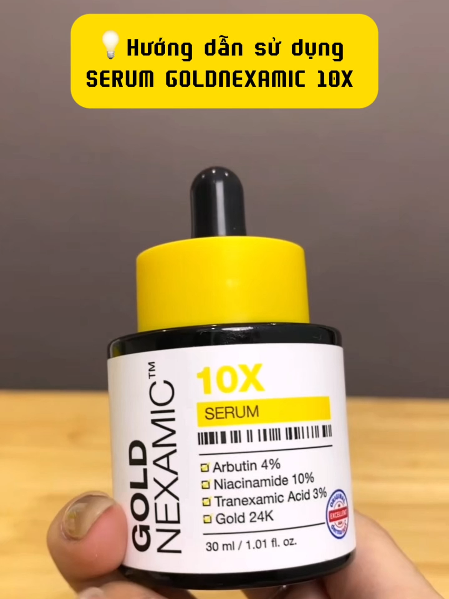 Cẩm nang sử dụng #Anodin #GOLDNEXAMIC #Anodin10X #Serum #lamtrang #xoathamnamdatang #trehoa