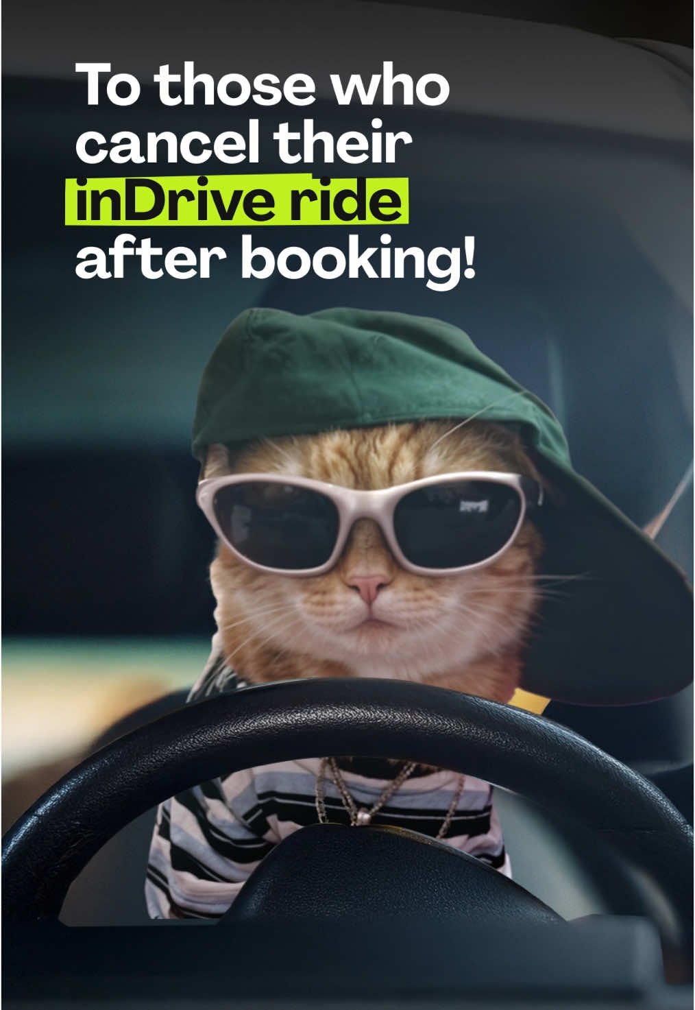 For everyone who cancels their ride after booking…  #inDrive #inDrivePakistan