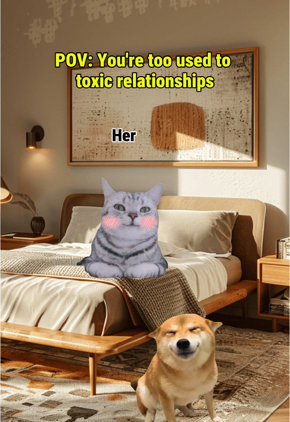 She’s a keeper 🥰 #Relationship #catmeme #relatable #catsoftiktok 