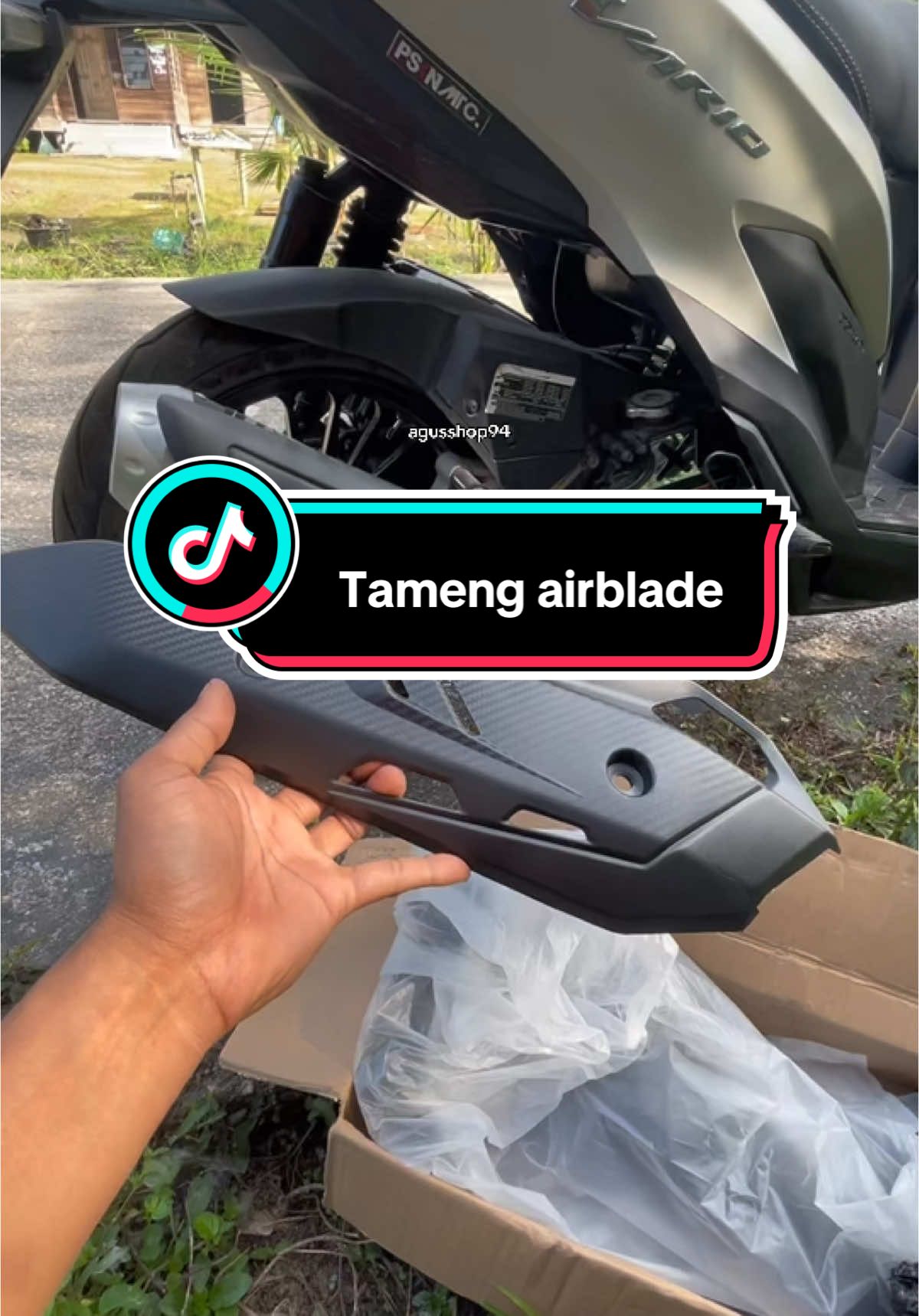 Tameng airblade#tamengairblade #tamengkenalpot #trending #tiktokaffiliate 