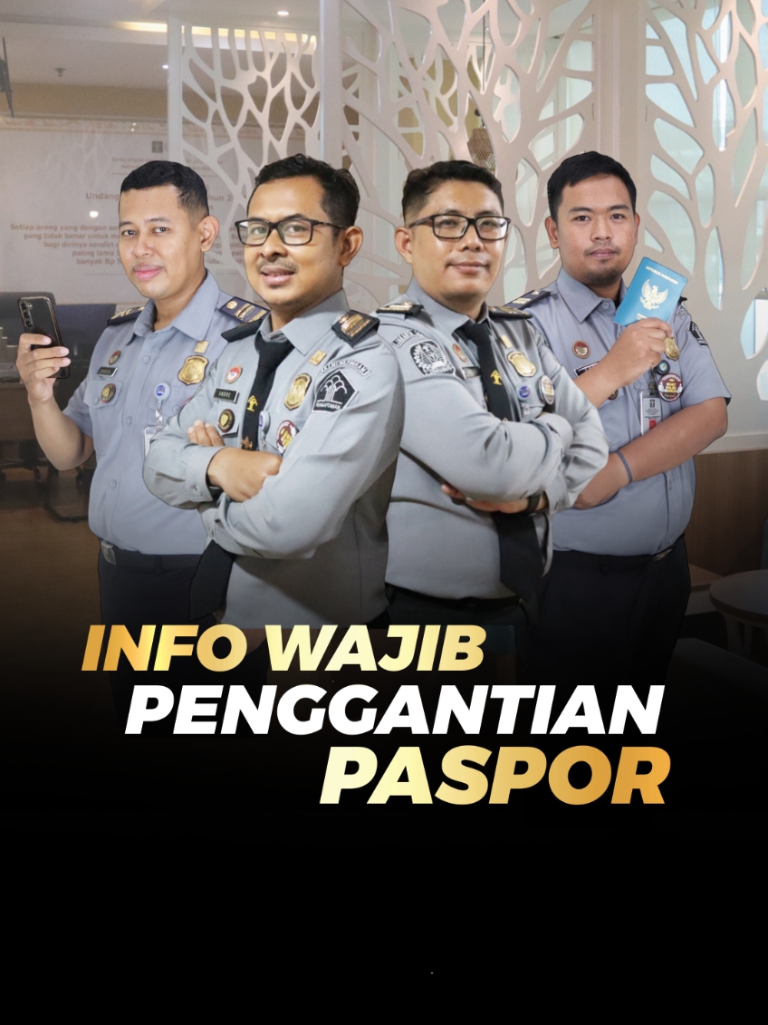 Halo Sahabat Mido! Ada yang mau melakukan penggantian paspor gak nih kalian?😁Sebelum urus penggantian Paspornya yuk simak dahulu infonya berikutt Kanim Jaksel, We Serve You Like A Sultan!