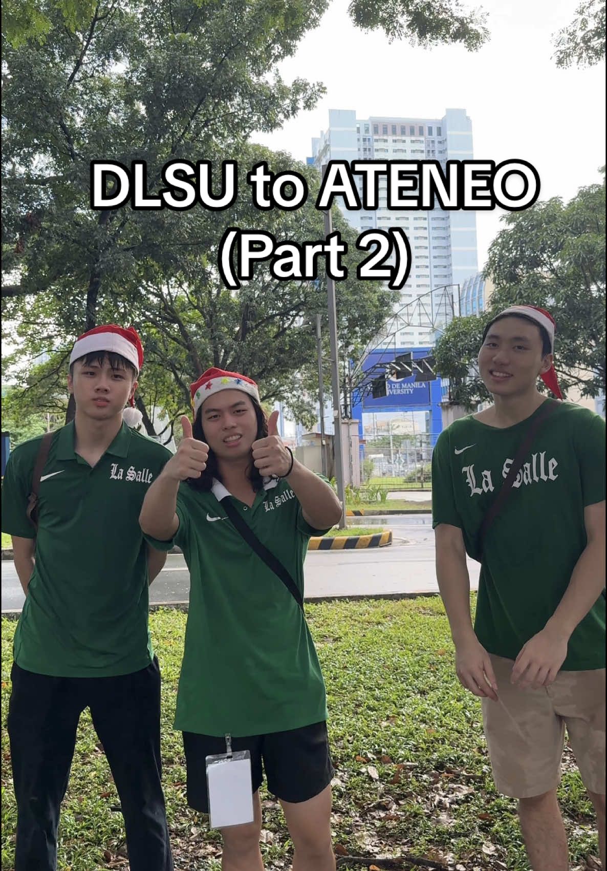 Replying to @Razzzzzzzz 🔘 📍DLSU to ATENEO (Part 2) Walking Challenge 🚶🏻‍♂️with @Bonitoo @IdrianLim  We finally finished it yall, Merry Christmas 🎄  #fy #fyp #jetnekko #opm #opmrise #tiktokmusikat #jetnekkoakingsinta #jetnekkowalkingchallenge #akingsinta #idrianlim #bonshi #chinibros #ateneo #dlsu 