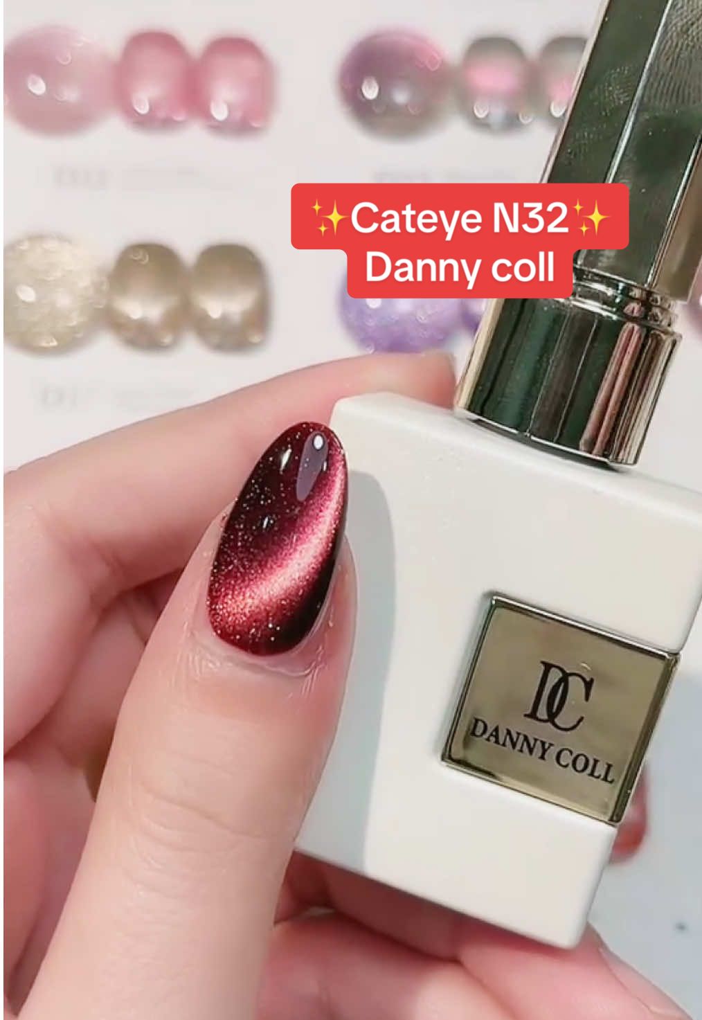 สวยขับผิวมาก แคทอายN32 จากแบรนด์ dannycoll  #สีเจล #ร้านขายอุปกรณ์ทําเล็บ #บ้านโป่งราชบุรี #ppnailstudio #ฟีด #ฟีดดดシ #ขึ้นฟีดเถอะ #วิถีช่างทำเล็บ#วิถีช่างทําเล็บยอุปกรณ์ทําเล็บบ้านโป่ง #ส#สะท้อนตาแตกวิธีช่างทำเล็บ#วิธีช่างทําเล็บอาย #สี#สีเจลแคทอายี#สีเจลลูกแก้วี#สีลูกแก้วี#สีเจลแม่เหล็กีแม่เหล็ก
