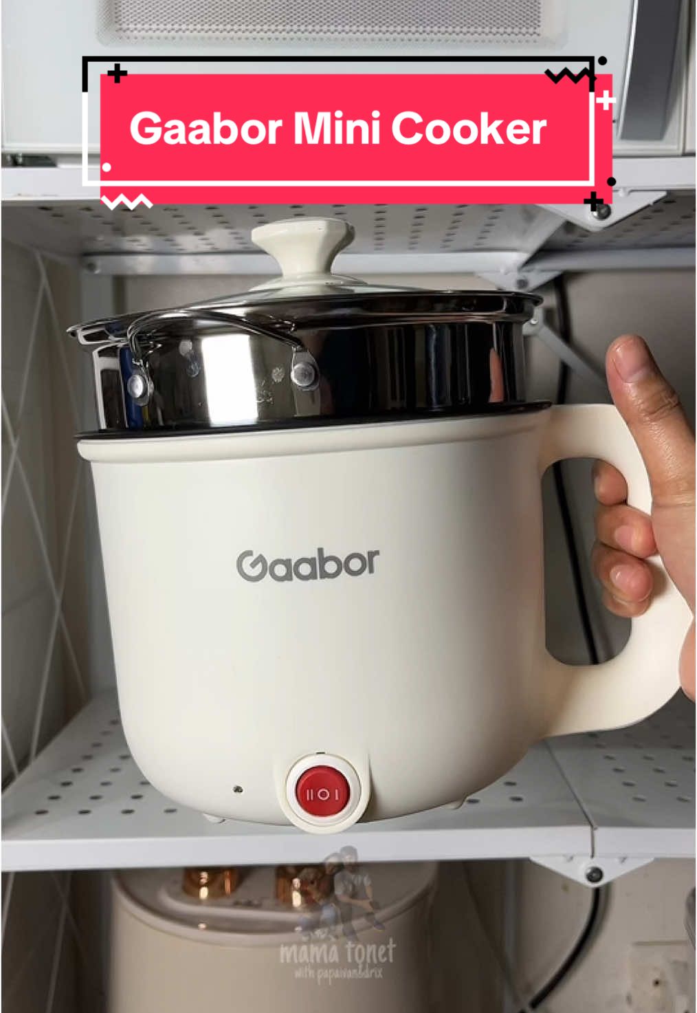 kulang na lang mag ihaw na ko dito haha #multifunctionalcooker #multifunctional #minimultifunctionalcooker #gaabor #gaaborminiricecooker 