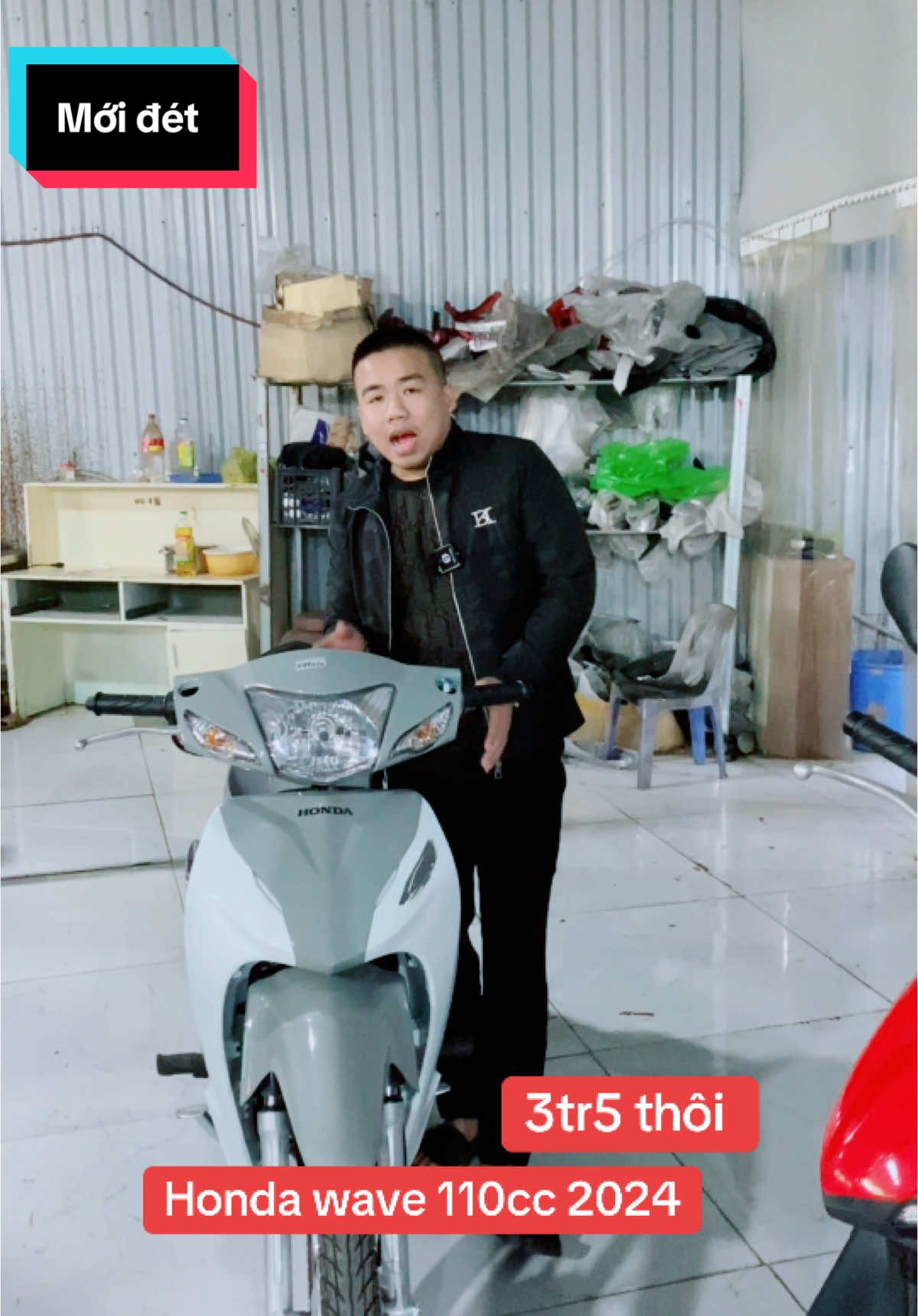 Hàng mới lại.về cho ai nhanh tay honda wave 110cc 2024 #honda #wave #wave110 #wave100 #xuhuong #xuhuongtiktok #xemay #xecu #xecugiare #xecuhanoi 
