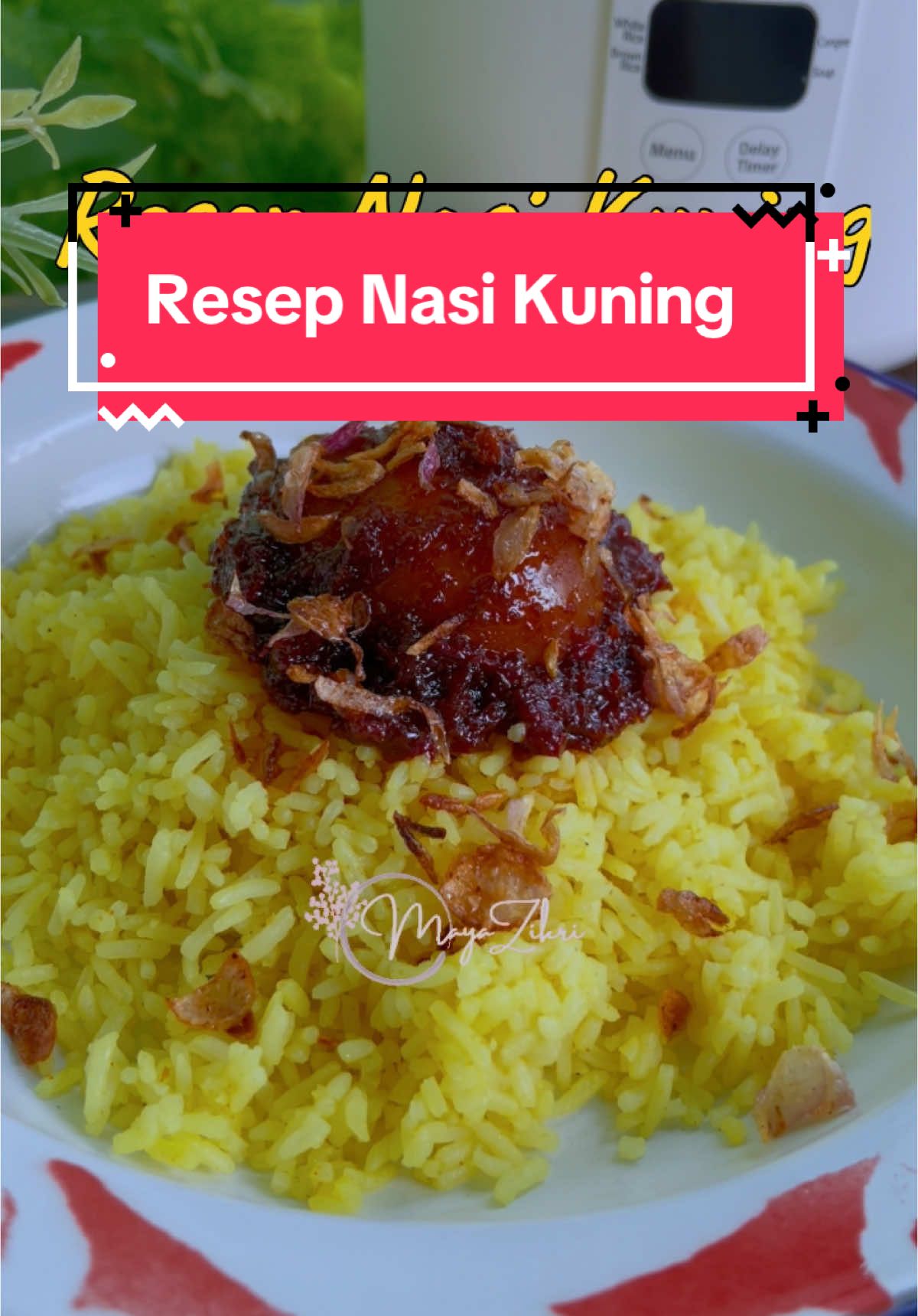 ‼️ RESEP NASI KUNING BANJAR ‼️ Bikin nasi kuning Banjar buat Sarapan Besok Yuuuk 😉 Nasi kuning yang lamak Gurih di makan pakai hintalu masak habang, umaaa nyamanyaaaa 🤤🤤 Bikin nasi Kuning pakai RiceCooker by @sosekiofficialstore Nasi nya jadi lebih lembut, lebih pulen dan lebih wangi semerbak 🤤🤤 SOSEKI RICECOOKER @sosekiofficialstore  - Design Bagus & Imut - kapasitas 1,2 liter - 4 menu memasak digital - Food Grade - Anti Lengket - Pemakaian Mudah - Mudah Di Bersihkan - Tahan Panas & Gesekan - Nasi lebih pulen & Wangi - Panas Merata - 200W Sama’an Yuuuk 🫶🏻🫶🏻 #mayazikri #sosekiricecooker #penanaknasilistrik #resep #resepnasiliwet #reseprumahan #resepmasakan #resepnusantara #nasiliwet #belajarmasak