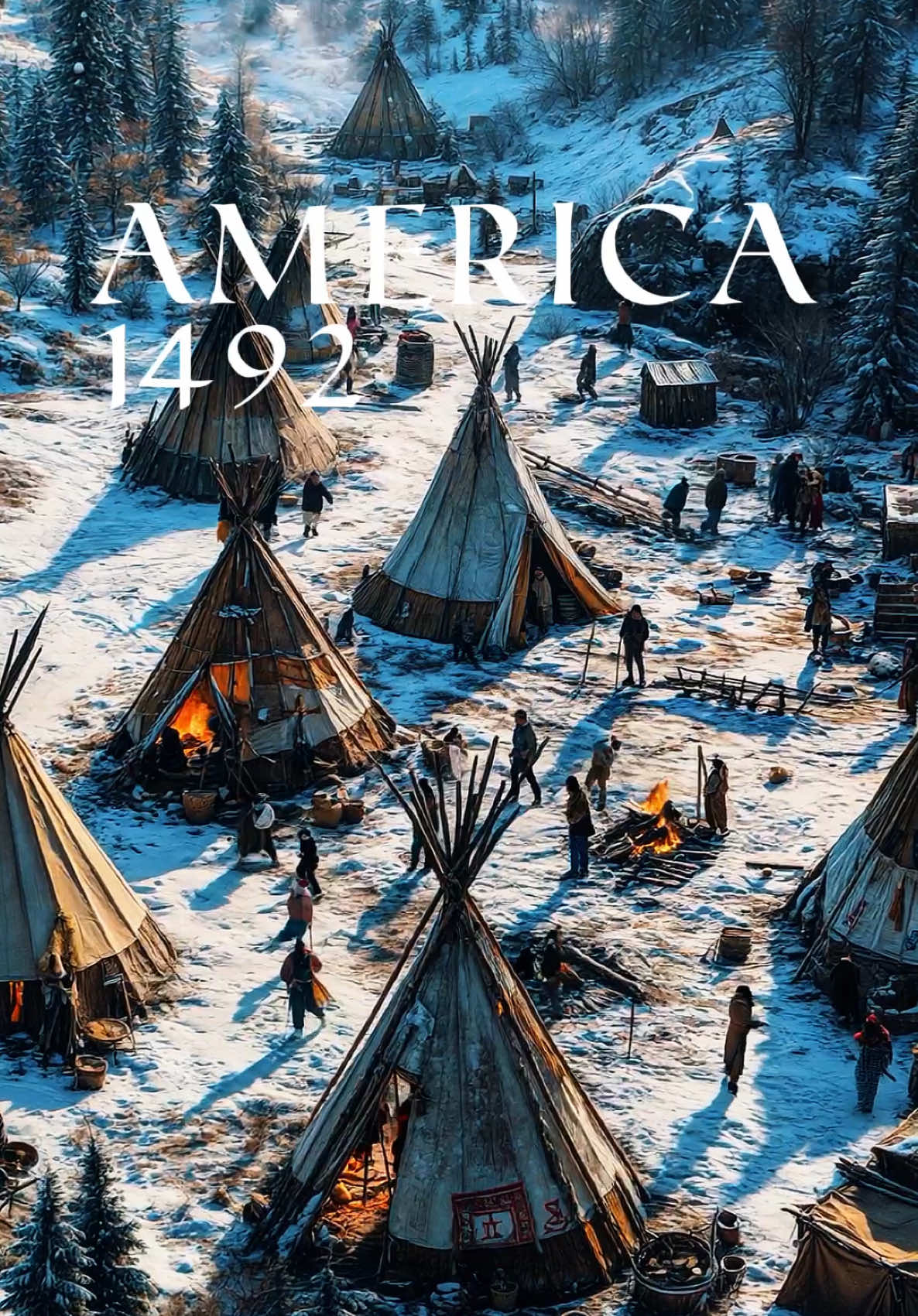 America - 1492 #america #usa🇺🇸 #americahistory #history #historytok #Film #ai 