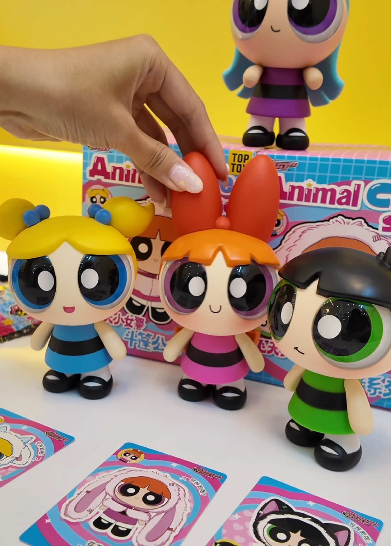 Cùng #blindboxvn Unboxing Set Powerpuff Girls siêu dễ thương